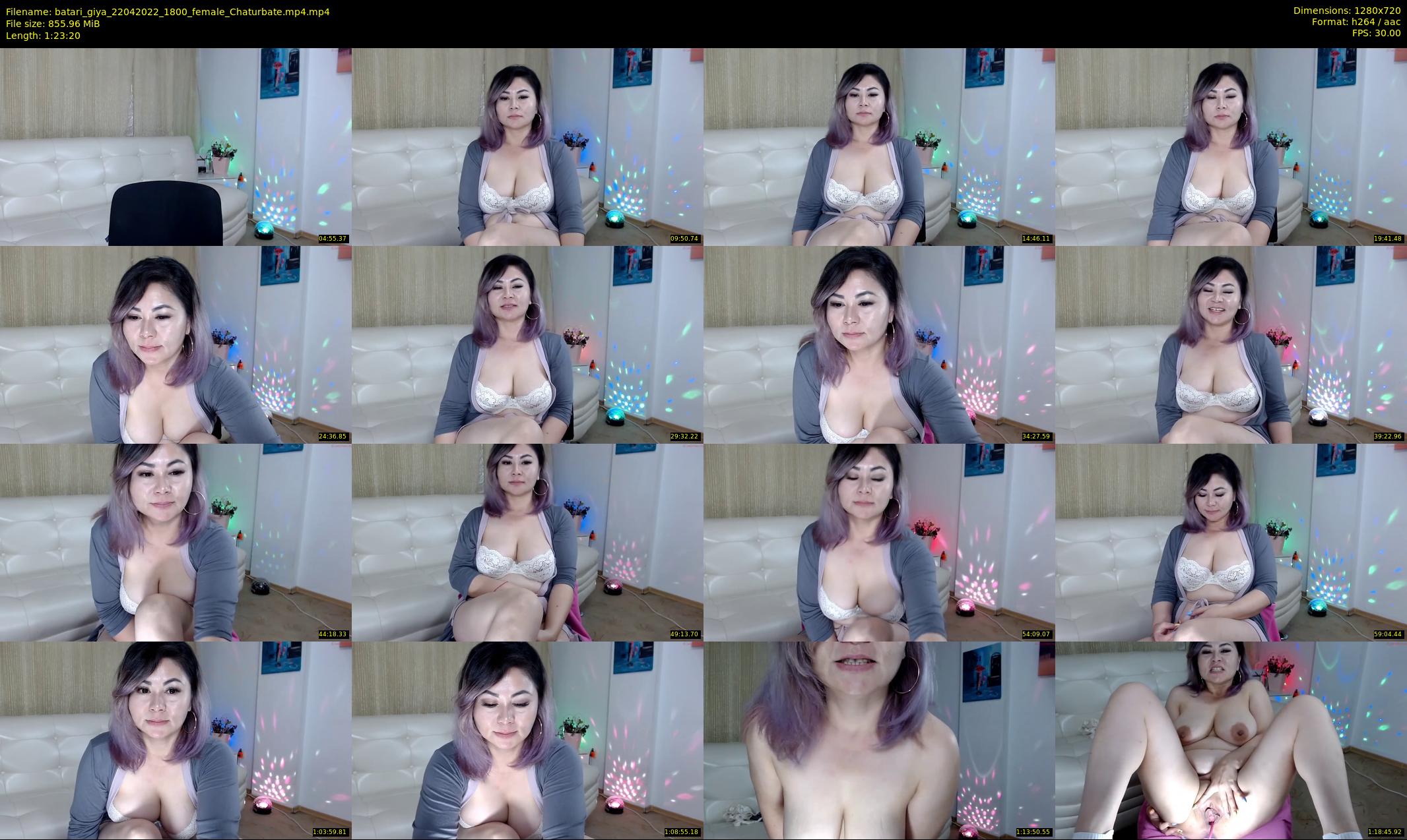 batari_giya — 84 minute Chaturbate female cam show recording, 720p, Apr 22, 2022