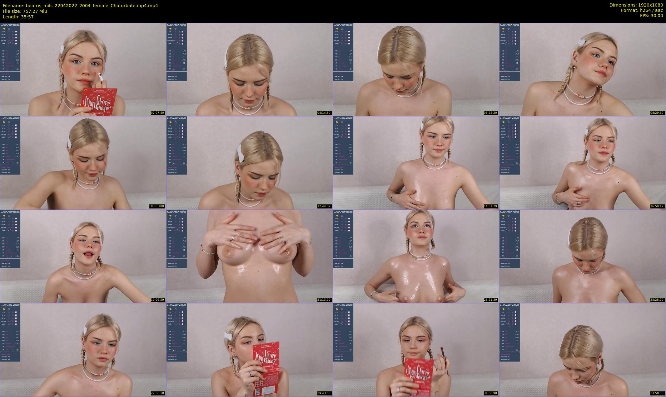 beatris_mils — 36 minute Chaturbate female cam show recording, 1080p, Apr 22, 2022