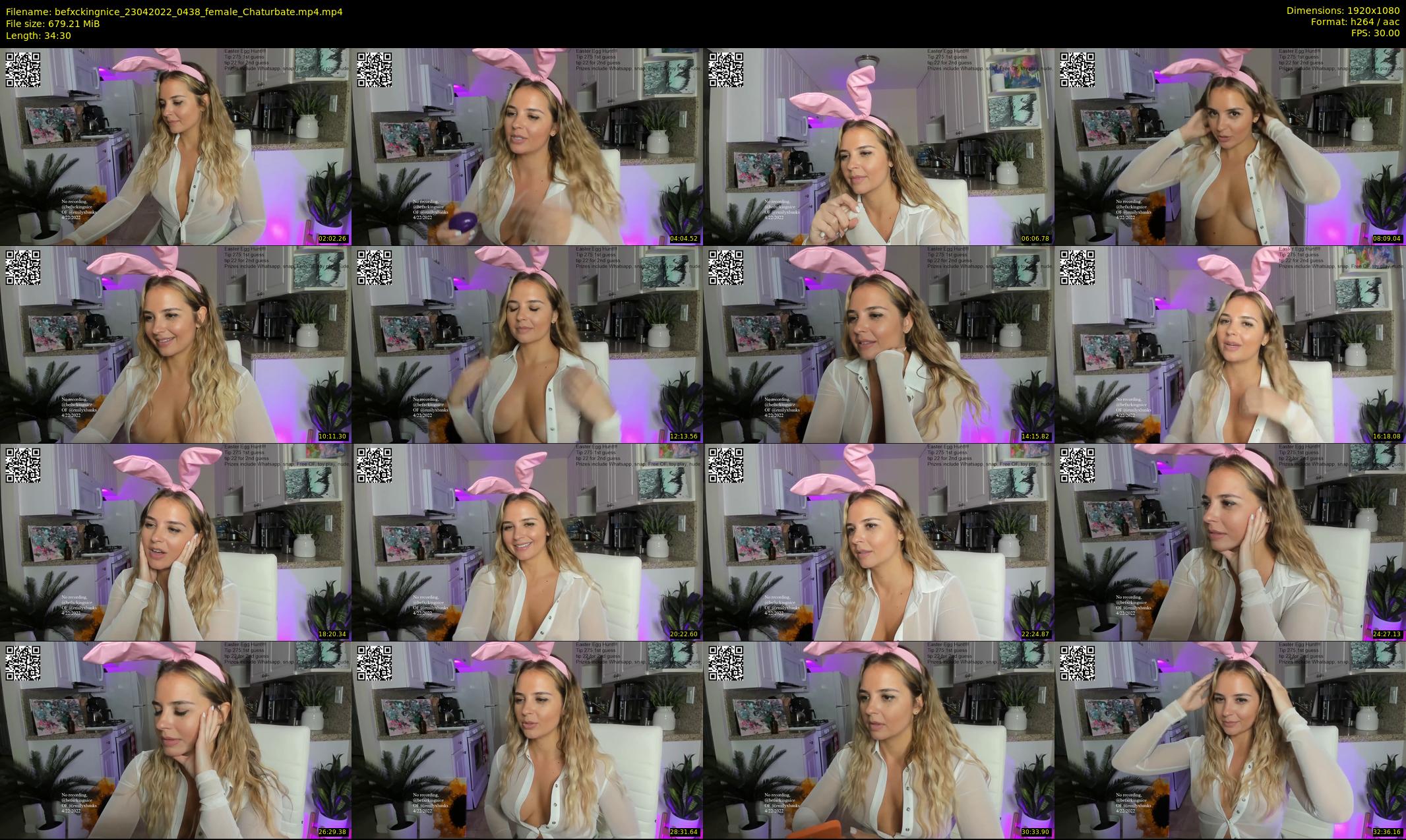 befxckingnice — 35 minute Chaturbate female cam show recording, 1080p, Apr 23, 2022
