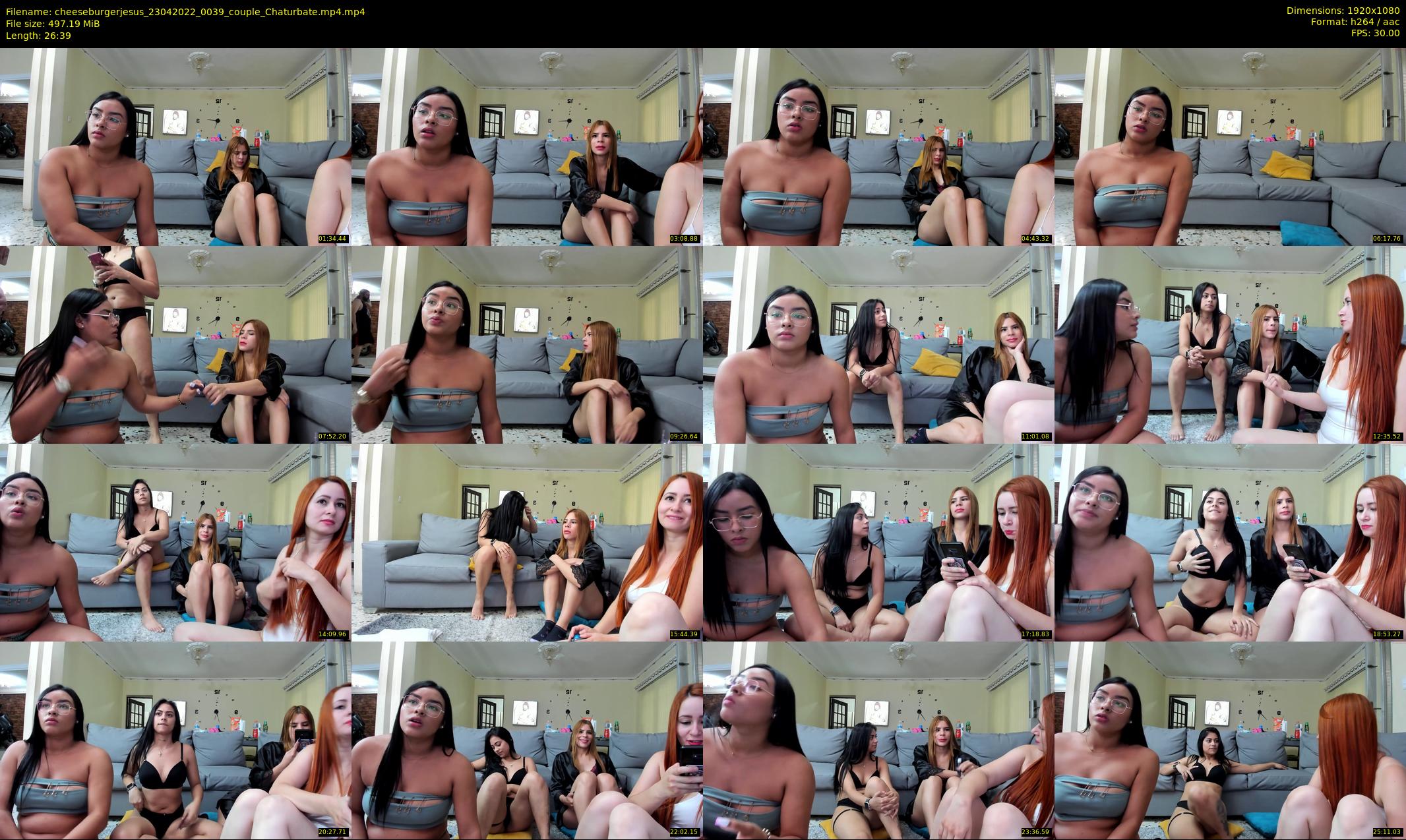 cheeseburgerjesus — 27 minute Chaturbate couple cam show recording, 1080p, Apr 23, 2022