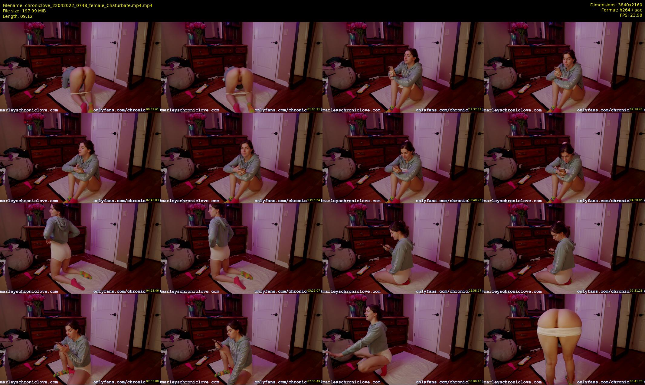 chroniclove — 10 minute Chaturbate female cam show recording, 4K, Apr 22, 2022