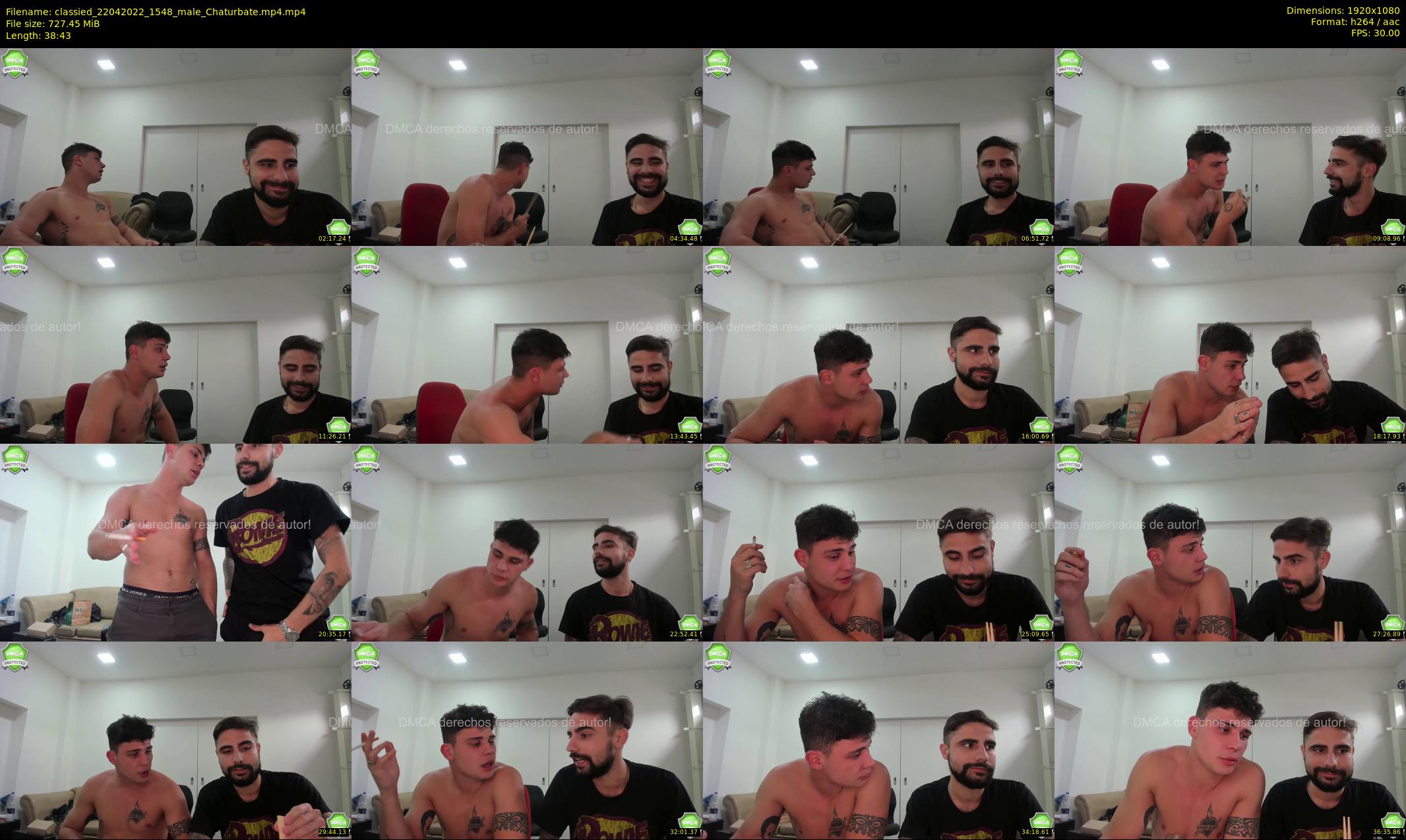 classied — 39 minute Chaturbate male cam show recording, 1080p, Apr 22, 2022