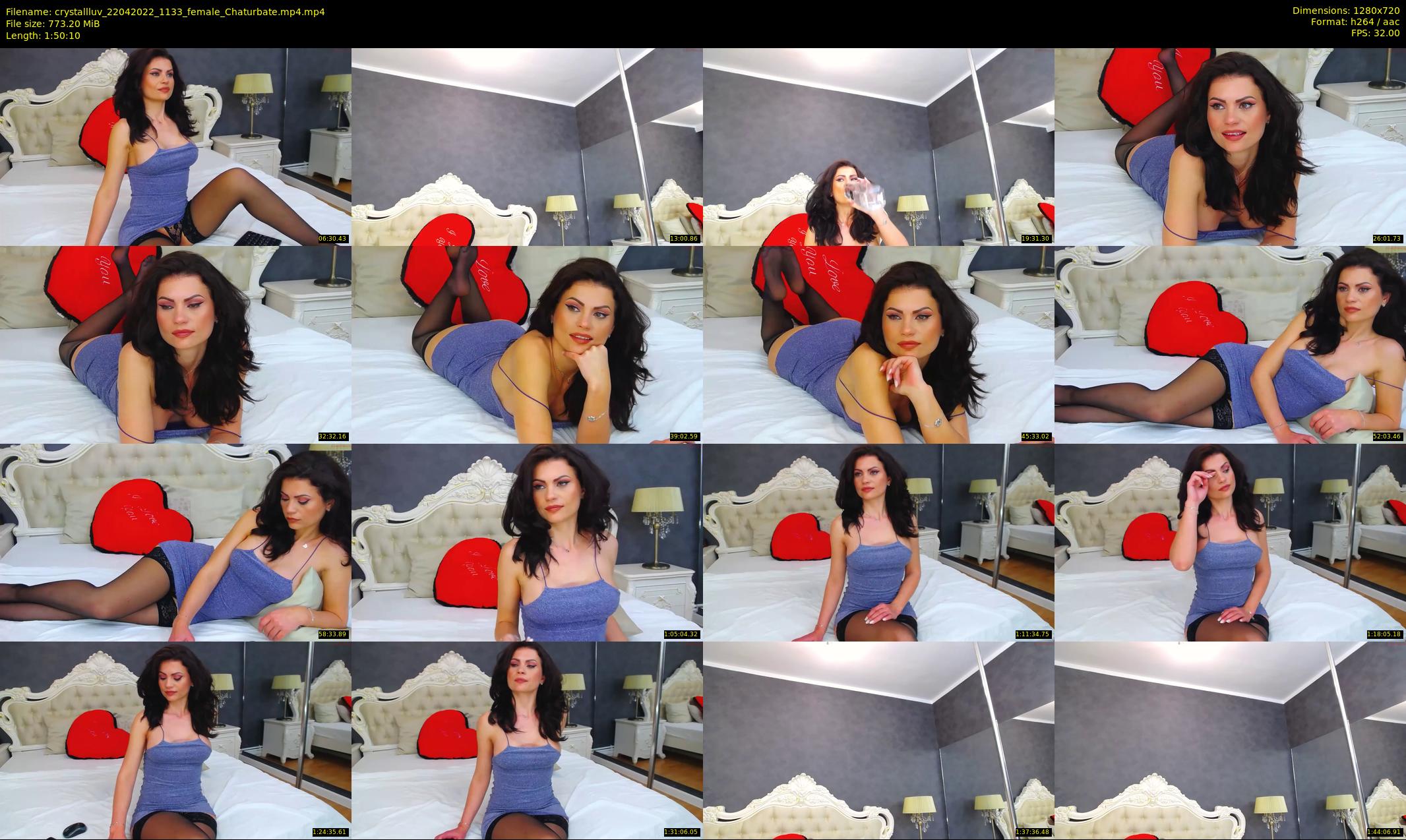 crystallluv — 111 minute Chaturbate female cam show recording, 720p, Apr 22, 2022