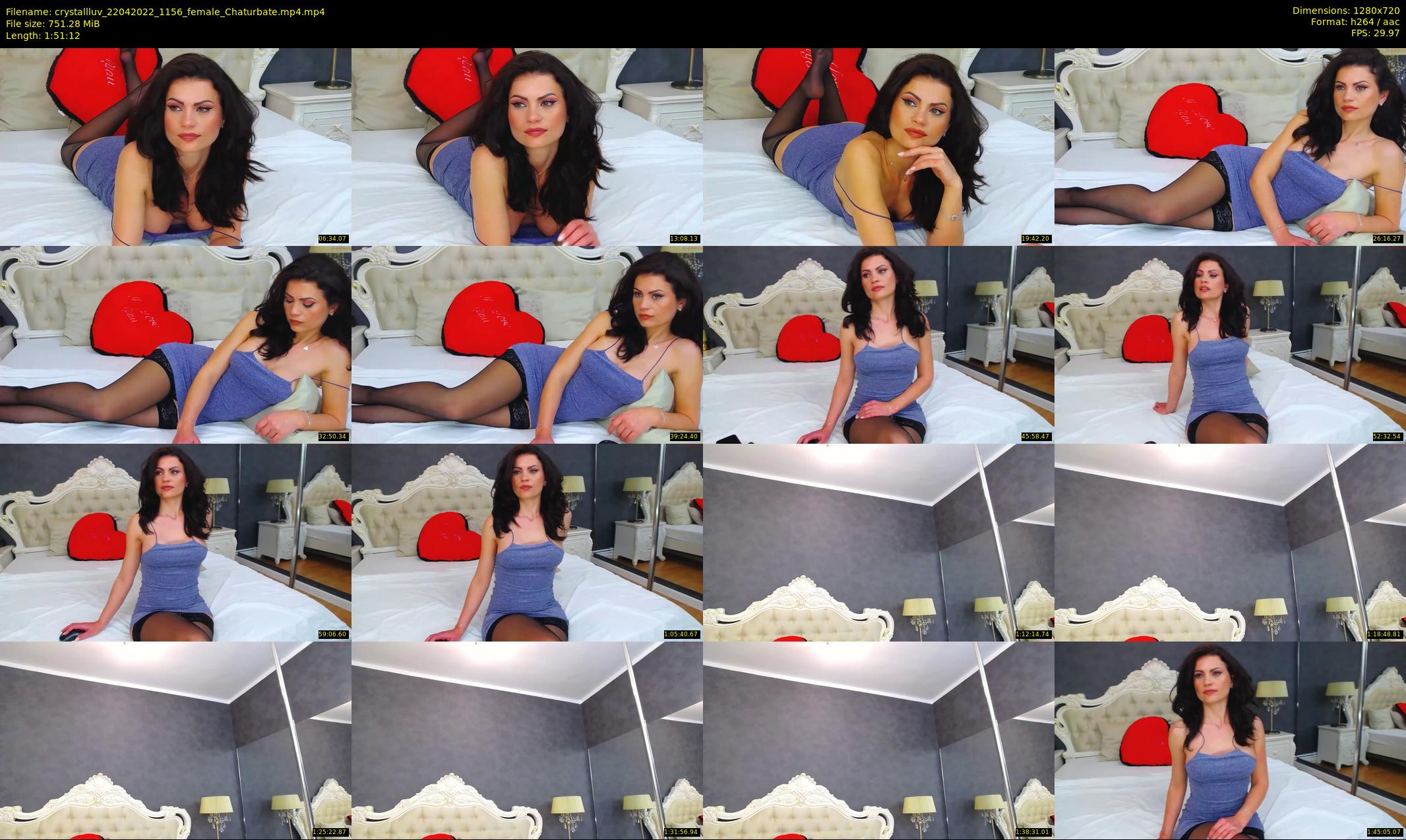 crystallluv — 112 minute Chaturbate female cam show recording, 720p, Apr 22, 2022