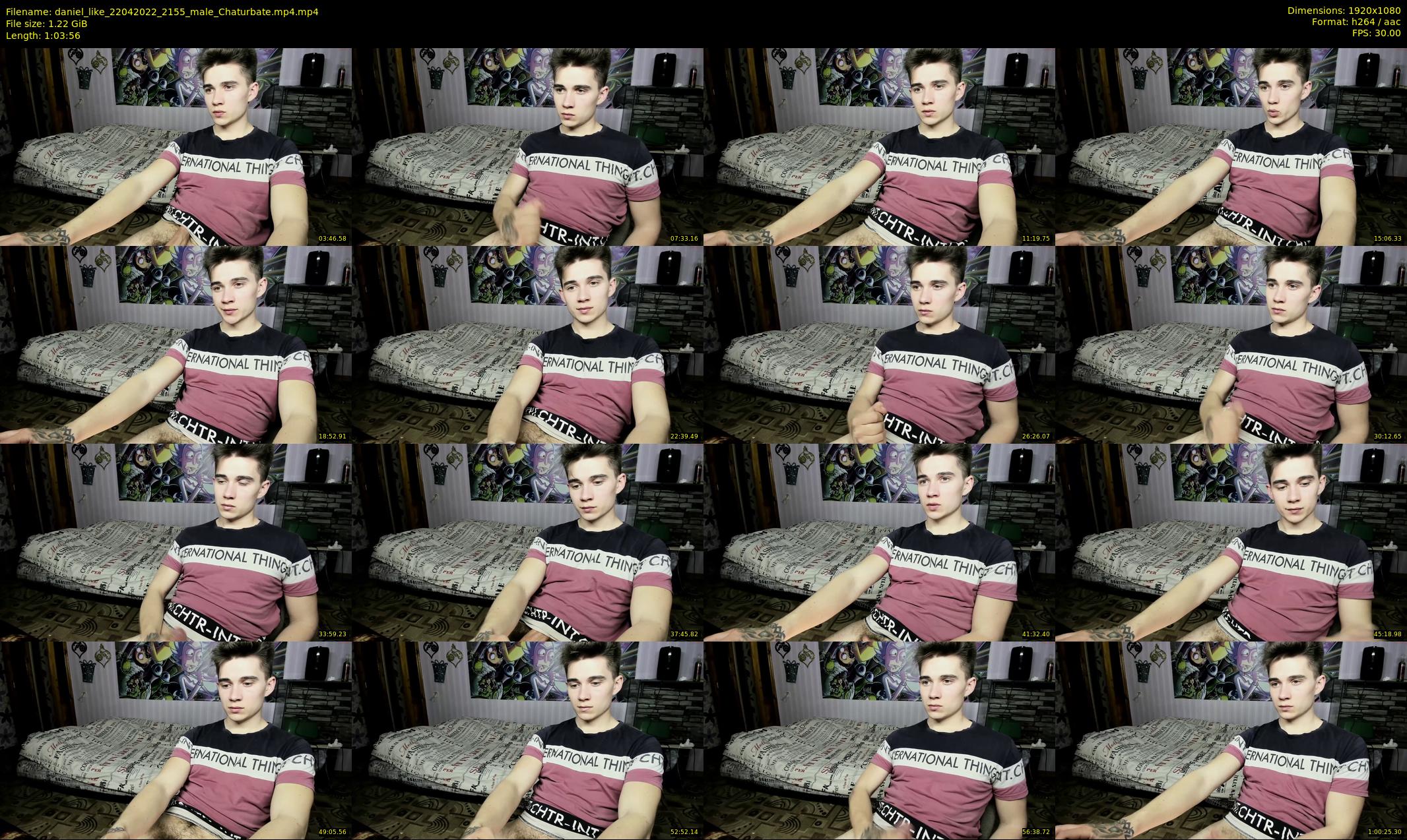 daniel_like — 64 minute Chaturbate male cam show recording, 1080p, Apr 22, 2022