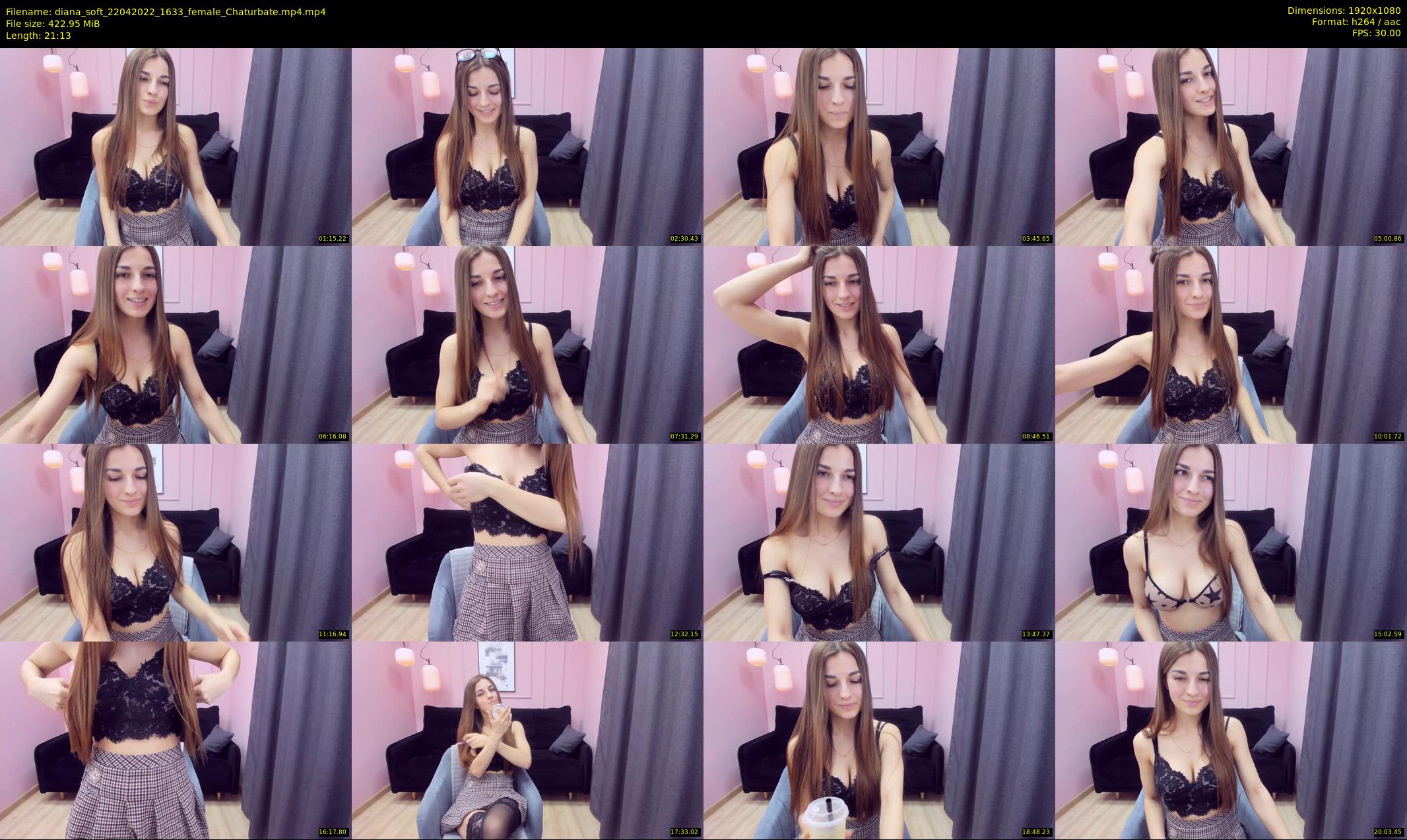 diana_soft — 22 minute Chaturbate female cam show recording, 1080p, Apr 22, 2022