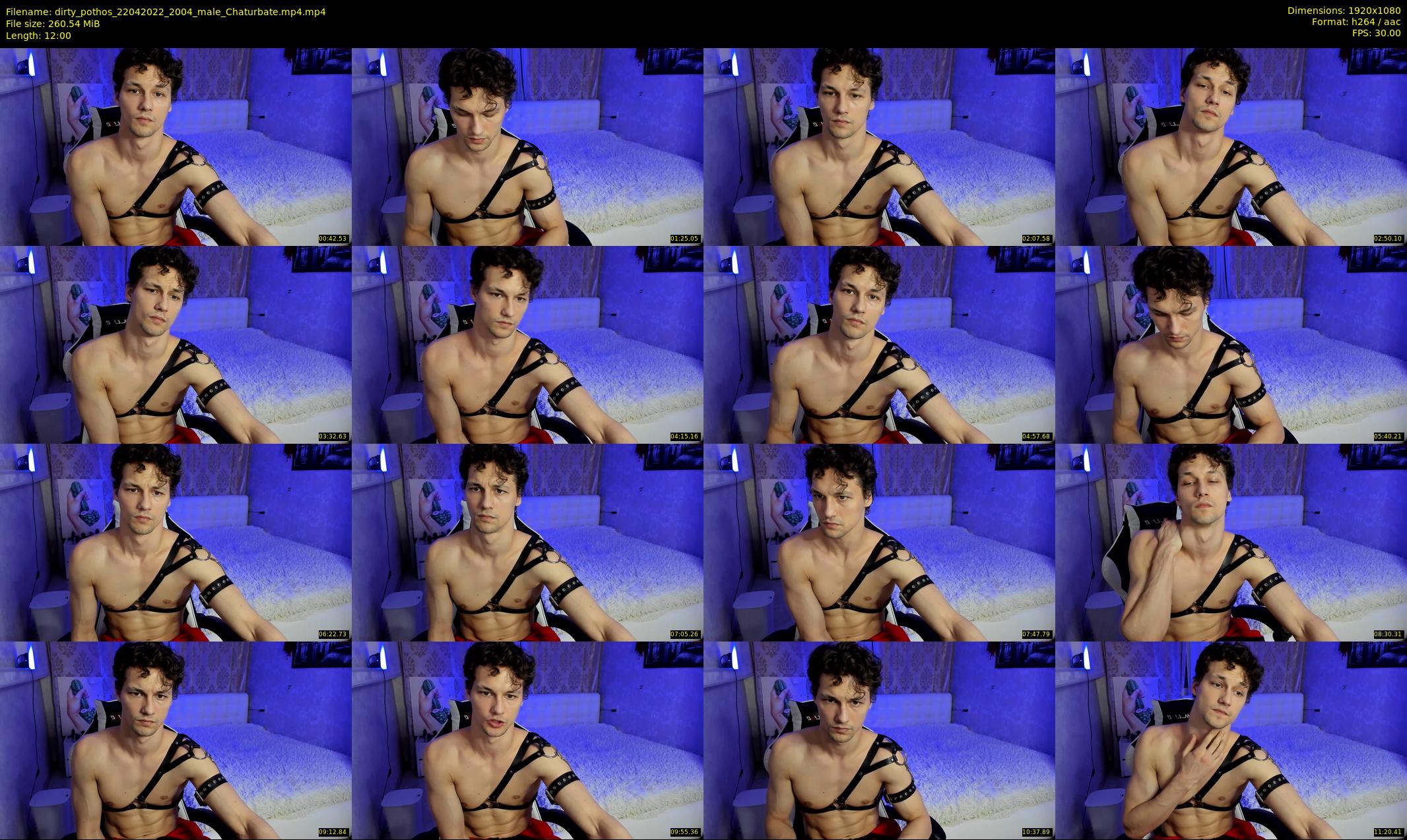 dirty_pothos — 12 minute Chaturbate male cam show recording, 1080p, Apr 22, 2022