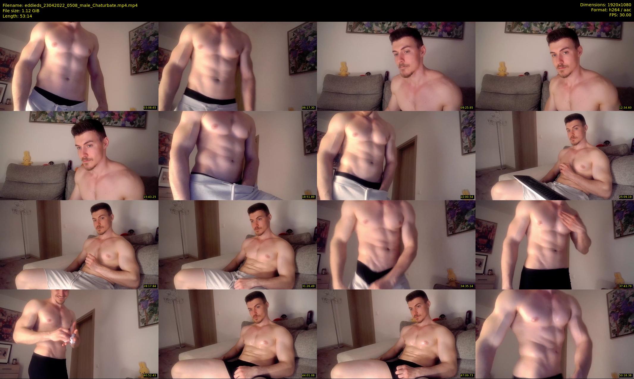 eddieds — 54 minute Chaturbate male cam show recording, 1080p, Apr 23, 2022