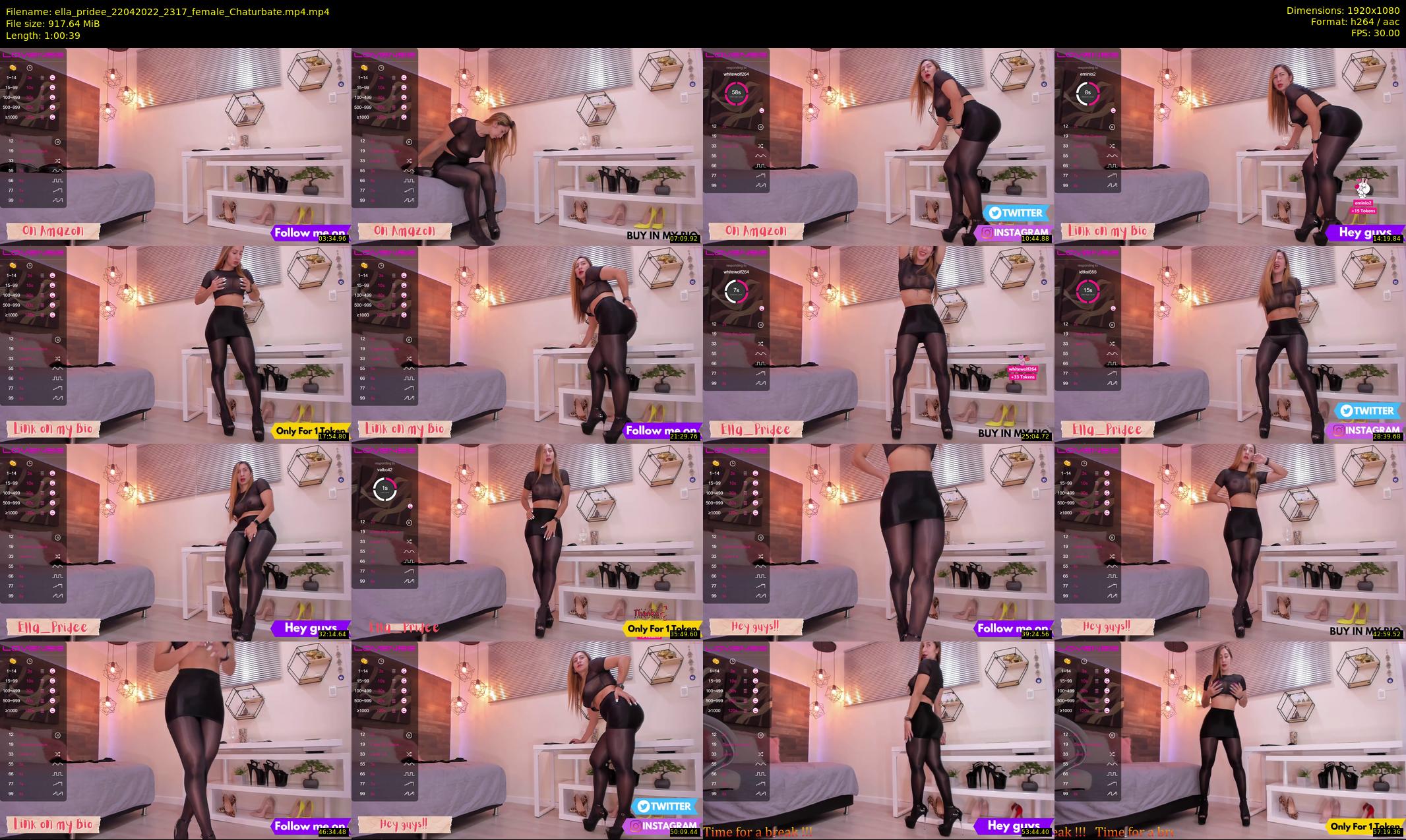 ella_pridee — 61 minute Chaturbate female cam show recording, 1080p, Apr 22, 2022