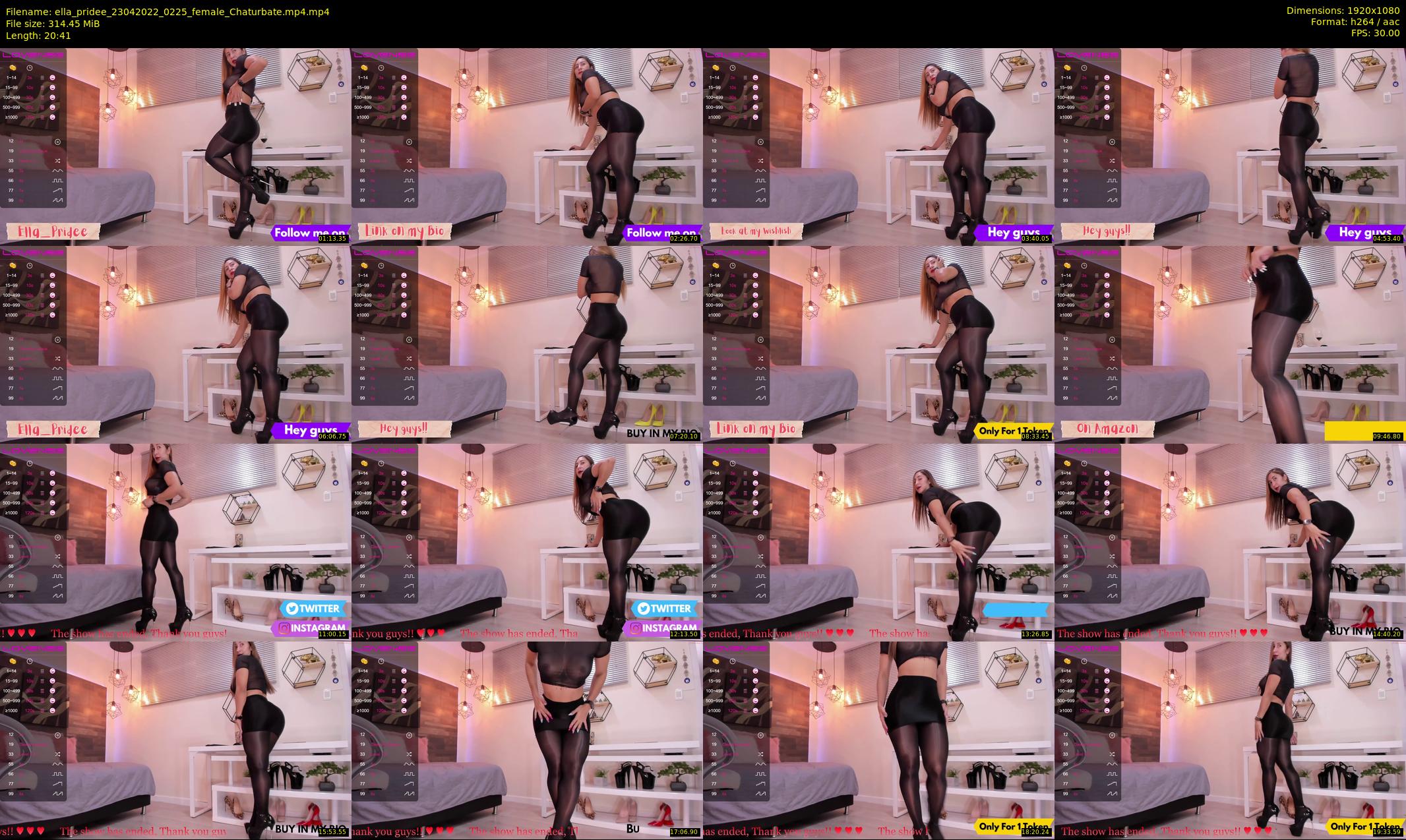 ella_pridee — 21 minute Chaturbate female cam show recording, 1080p, Apr 23, 2022