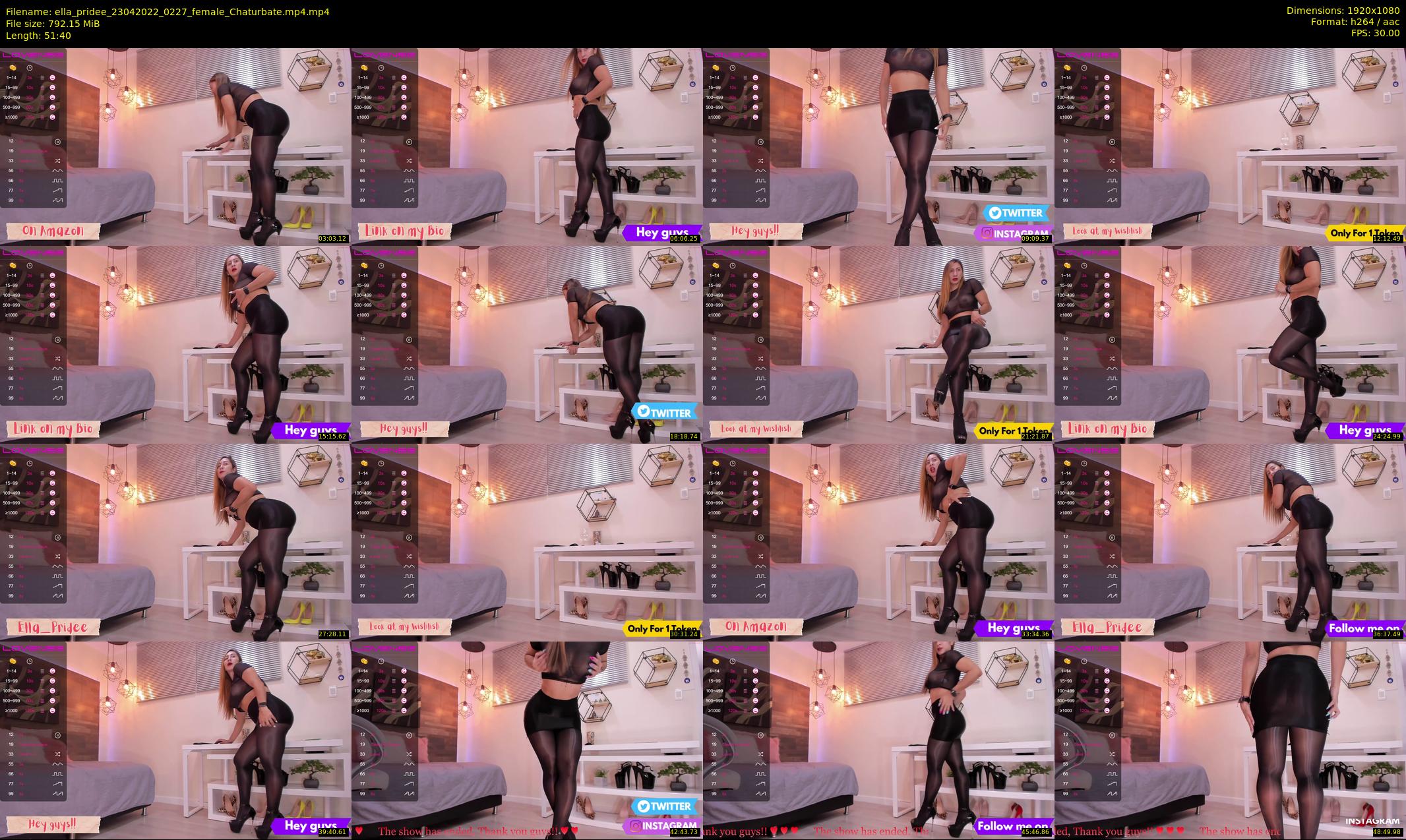 ella_pridee — 52 minute Chaturbate female cam show recording, 1080p, Apr 23, 2022