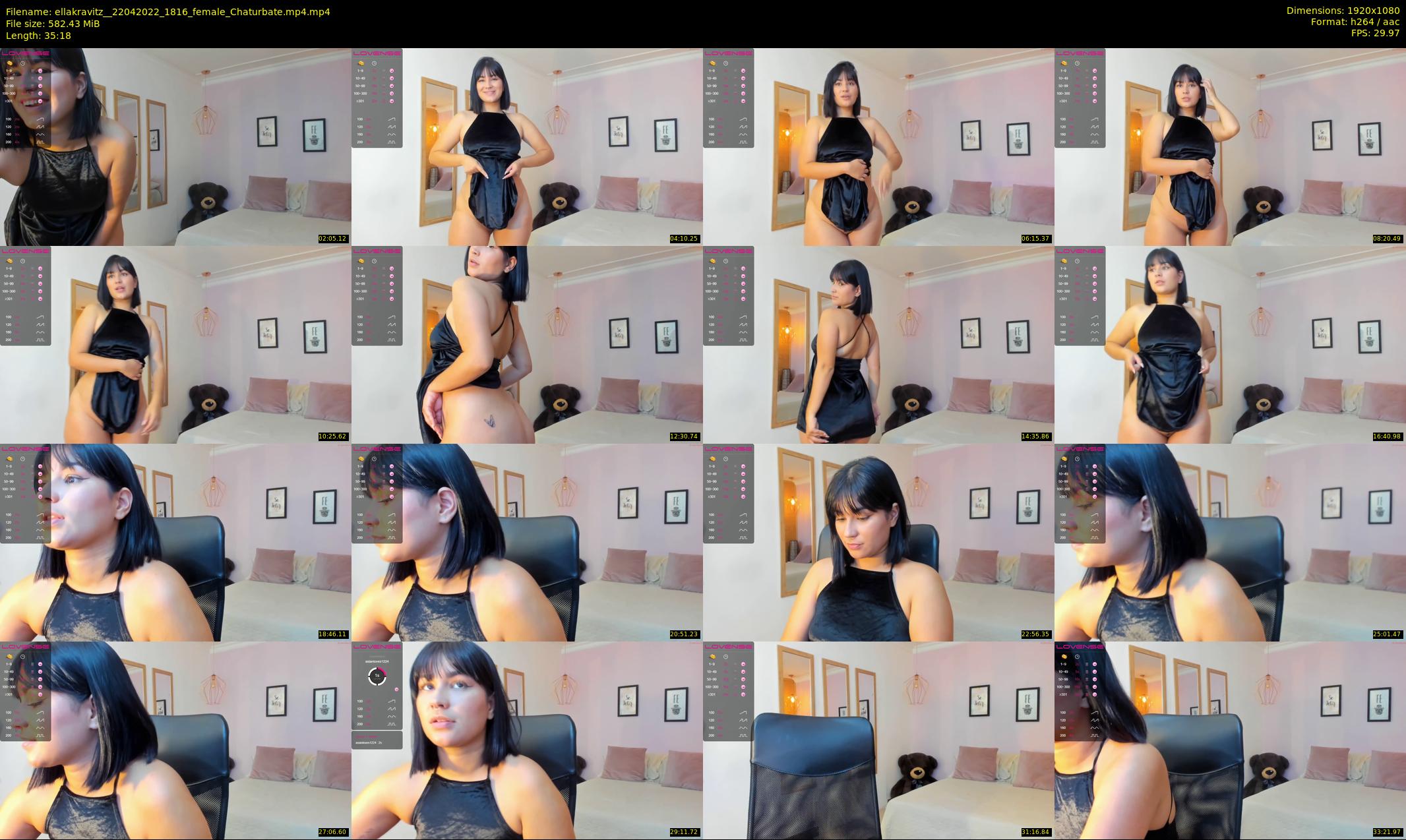 ellakravitz_ — 36 minute Chaturbate female cam show recording, 1080p, Apr 22, 2022