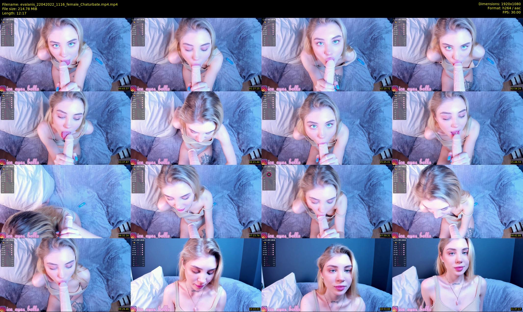 evalanis — 13 minute Chaturbate couple cam show recording, 1080p, Apr 22, 2022