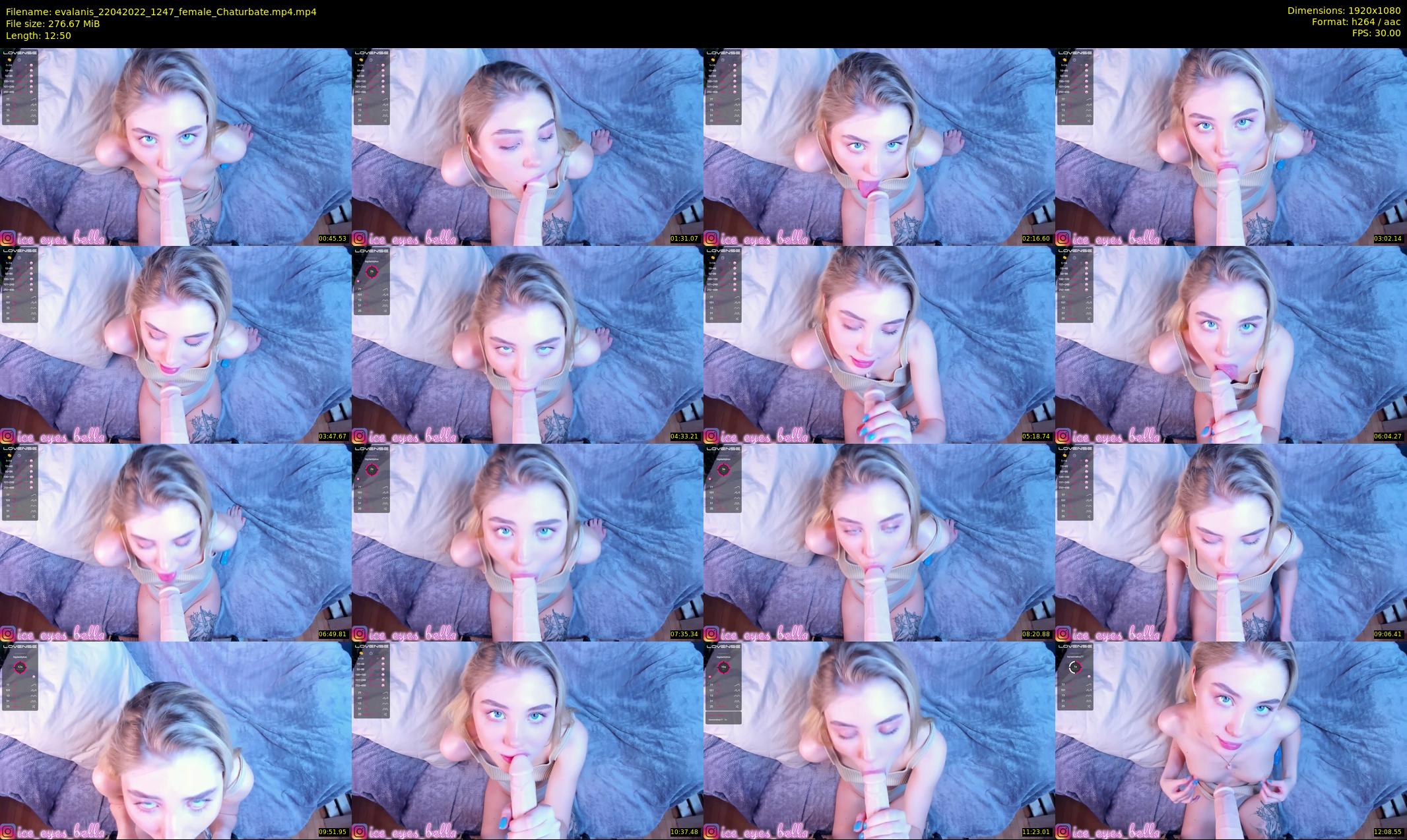 evalanis — 13 minute Chaturbate couple cam show recording, 1080p, Apr 22, 2022