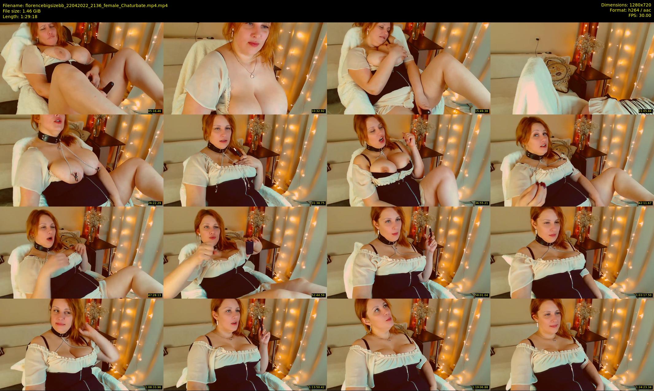 florencebigsizebb — 90 minute Chaturbate female cam show recording, 720p, Apr 22, 2022