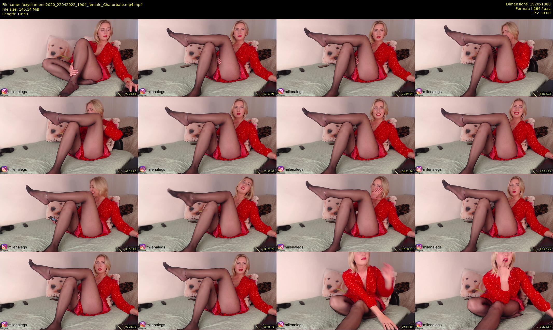 foxydiamond2020 — 11 minute Chaturbate female cam show recording, 1080p, Apr 22, 2022