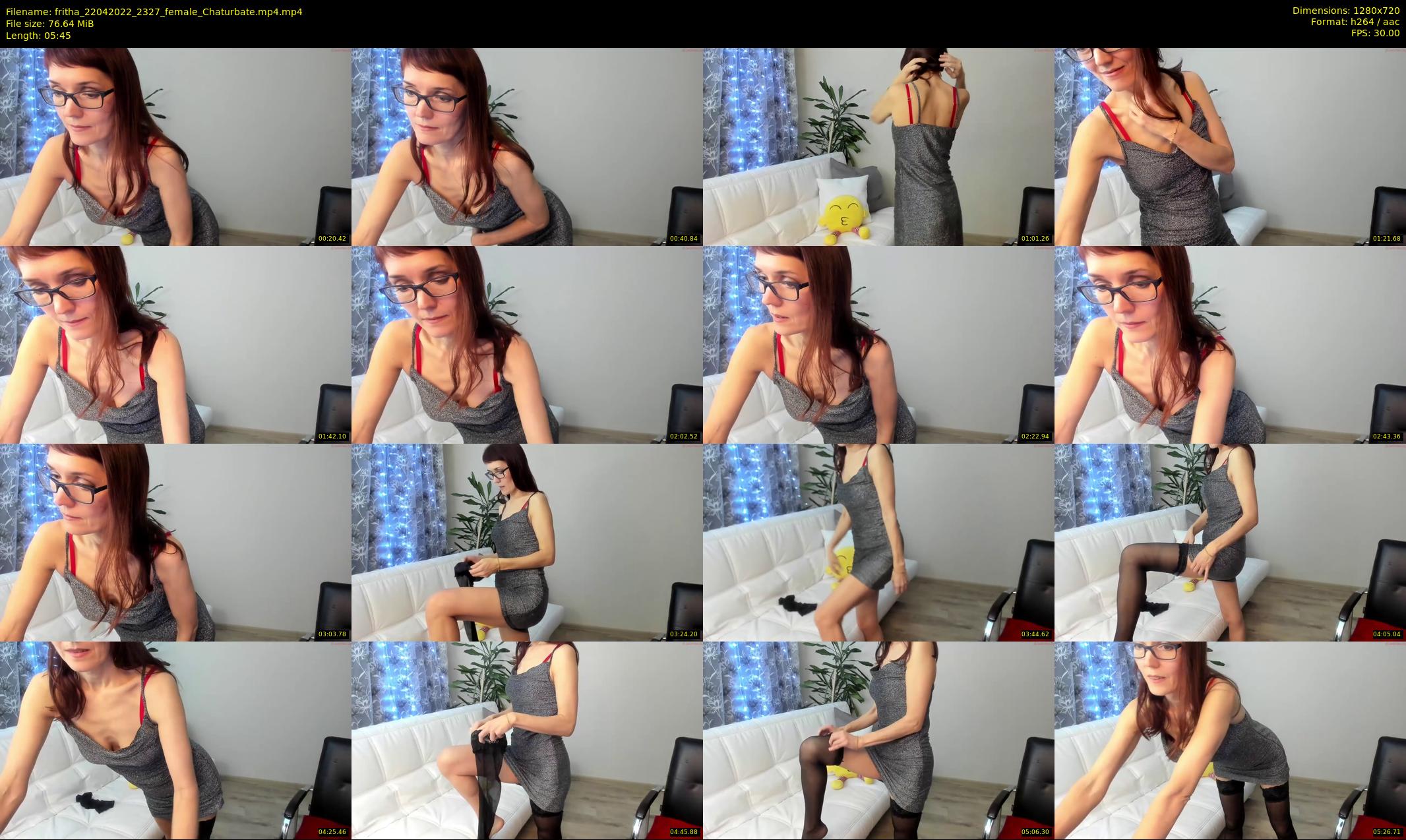 fritha — 6 minute Chaturbate female cam show recording, 720p, Apr 22, 2022