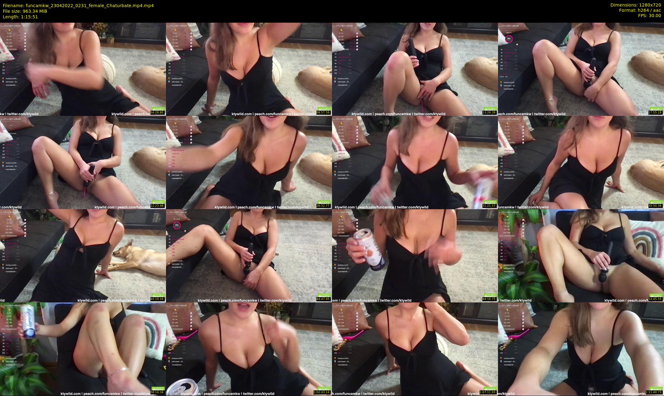 funcamkw — 76 minute Chaturbate female cam show recording, 720p, Apr 23, 2022