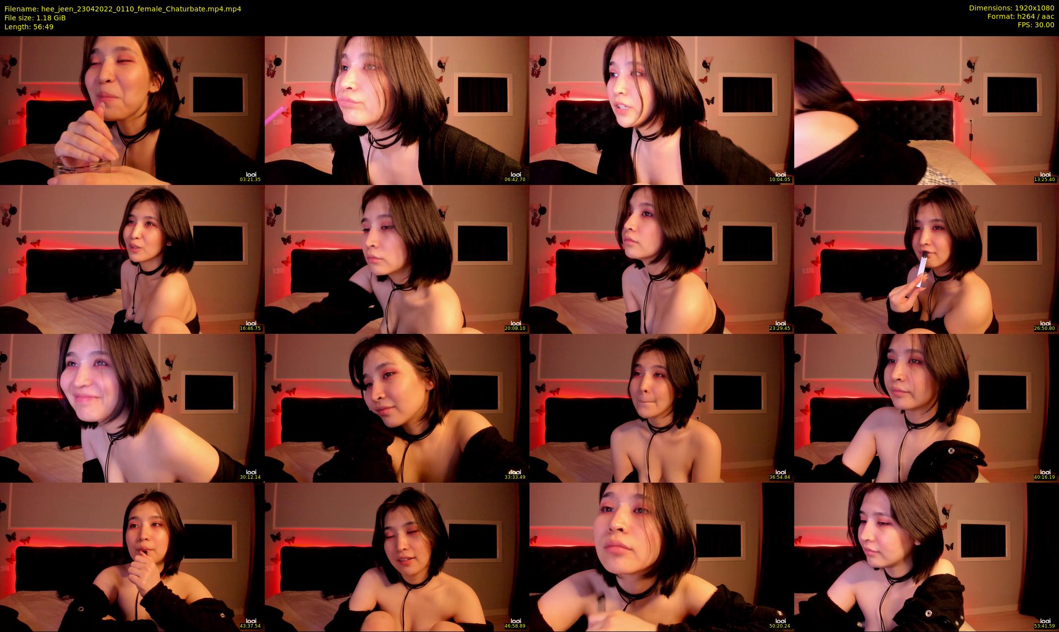hee_jeen — 57 minute Chaturbate female cam show recording, 1080p, Apr 23, 2022