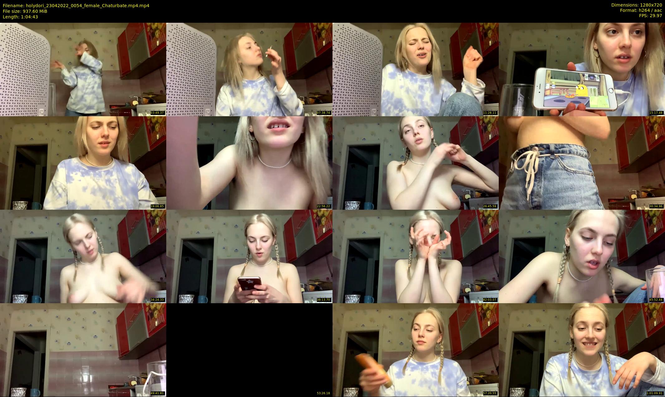 holydori — 65 minute Chaturbate female cam show recording, 720p, Apr 23, 2022