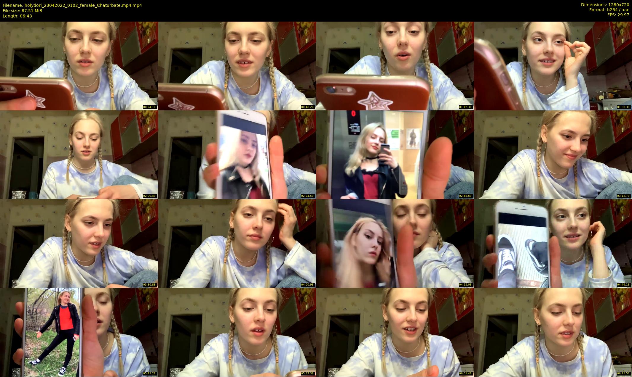 holydori — 7 minute Chaturbate female cam show recording, 720p, Apr 23, 2022