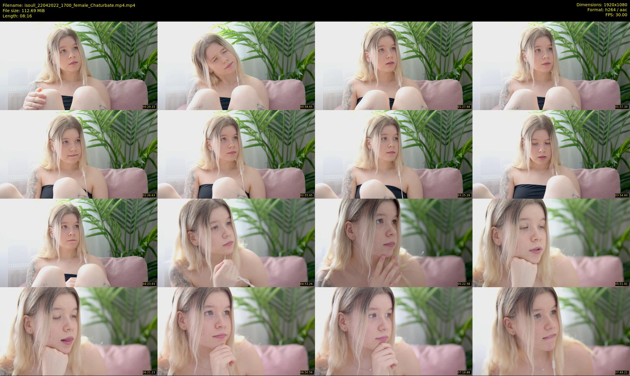 isoull — 9 minute Chaturbate female cam show recording, 1080p, Apr 22, 2022