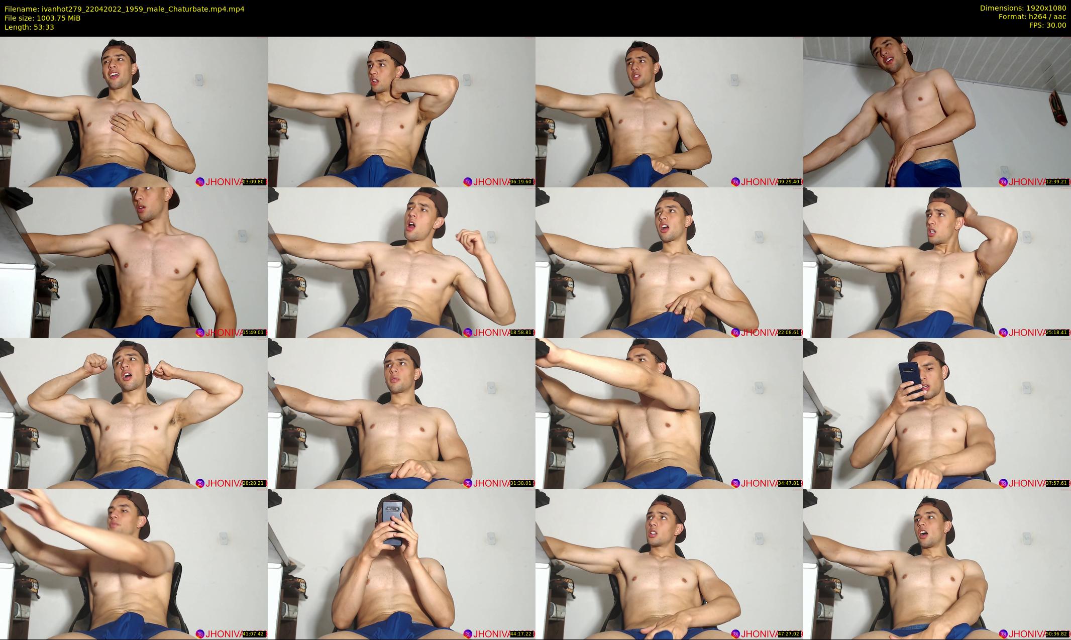 ivanhot279 — 54 minute Chaturbate male cam show recording, 1080p, Apr 22, 2022