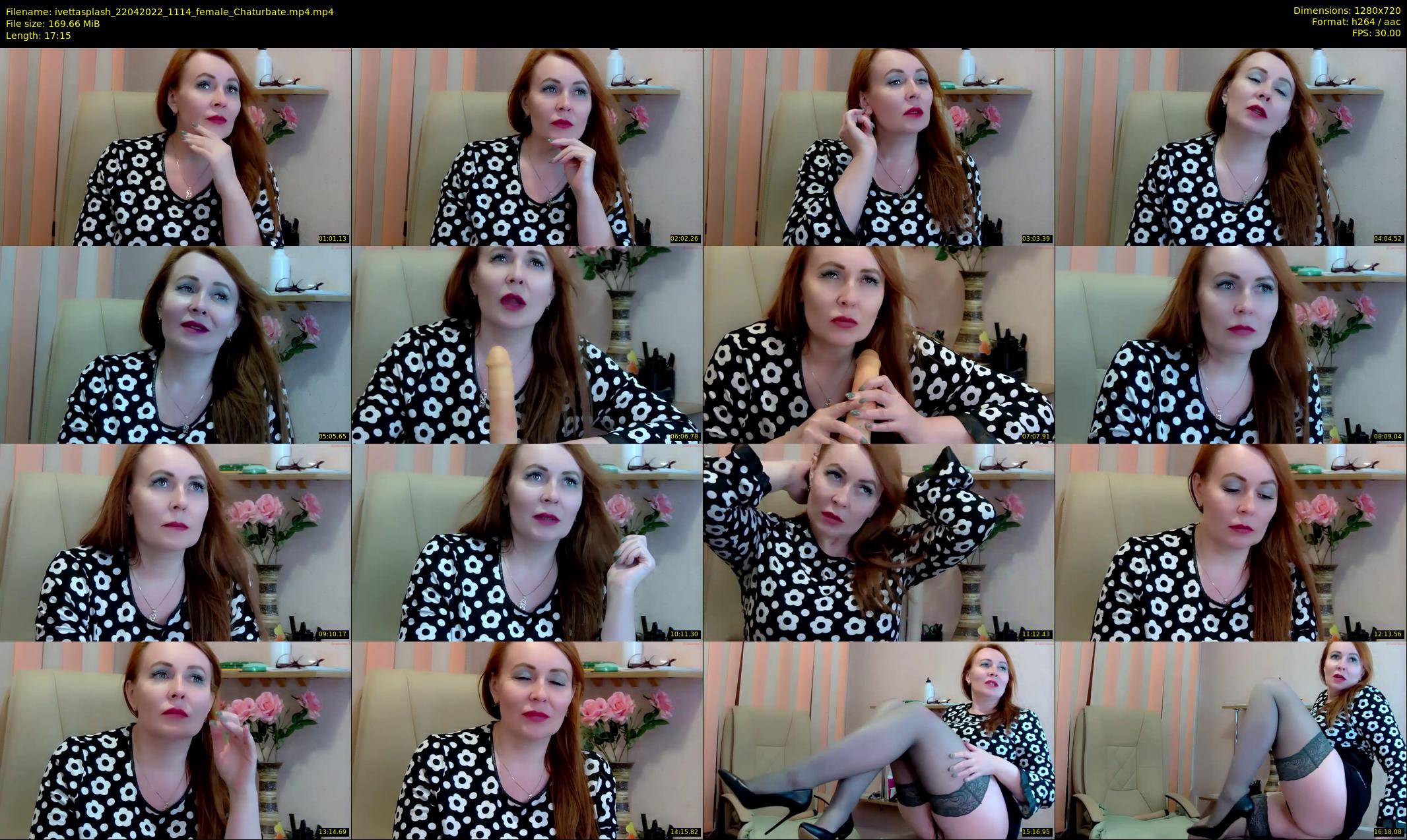 ivettasplash — 18 minute Chaturbate female cam show recording, 720p, Apr 22, 2022