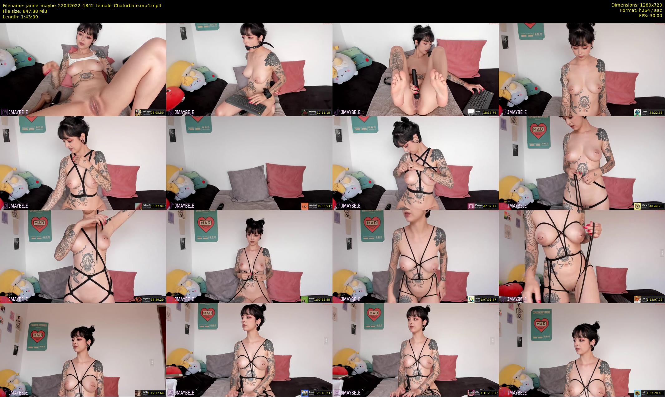 janne_maybe — 104 minute Chaturbate female cam show recording, 720p, Apr 22, 2022
