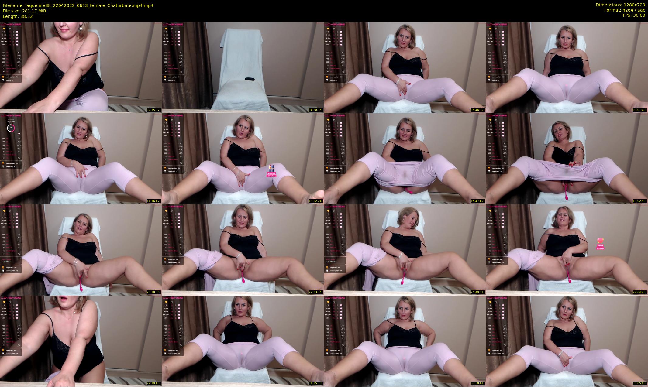 jaqueline88 — 39 minute Chaturbate female cam show recording, 720p, Apr 22, 2022