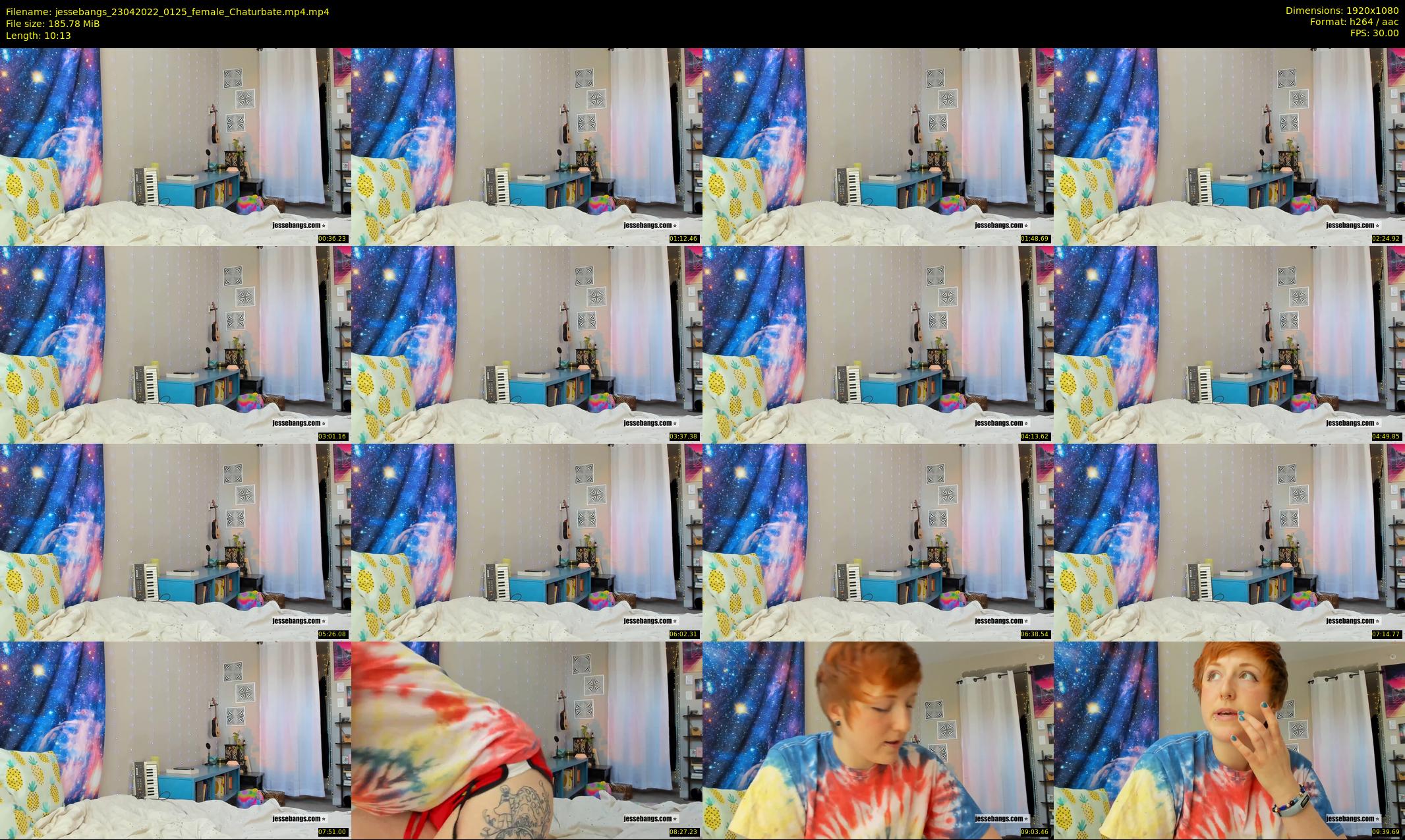 jessebangs — 11 minute Chaturbate female cam show recording, 1080p, Apr 23, 2022