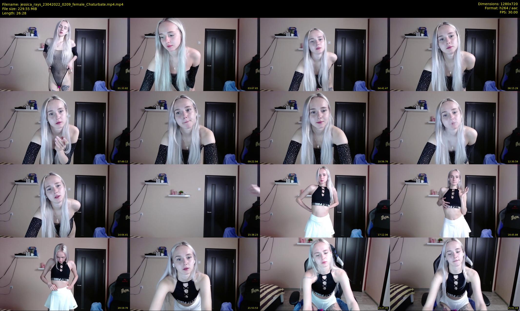 jessica_rays — 27 minute Chaturbate couple cam show recording, 720p, Apr 23, 2022