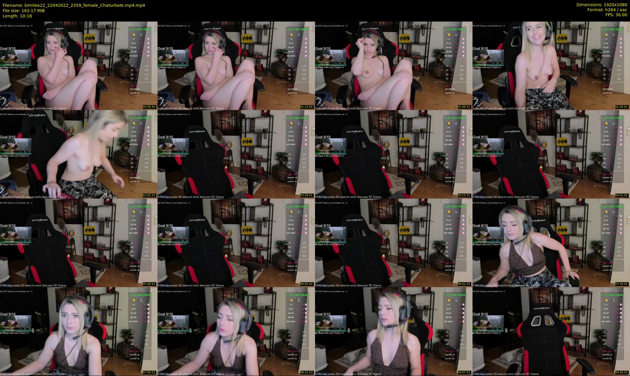 kimilee22 — 11 minute Chaturbate female cam show recording, 1080p, Apr 22, 2022