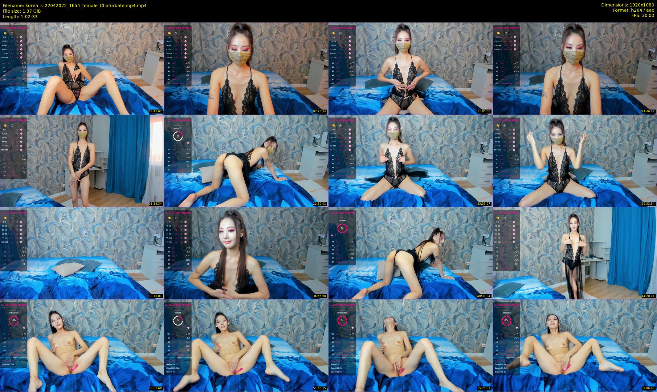 korea_s — 63 minute Chaturbate female cam show recording, 1080p, Apr 22, 2022