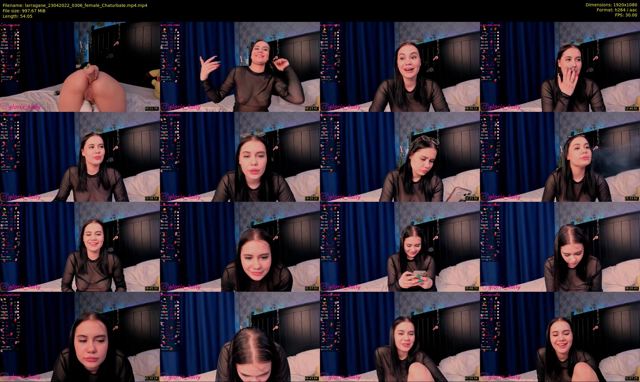 larragane — 55 minute Chaturbate couple cam show recording, 1080p, Apr 23, 2022