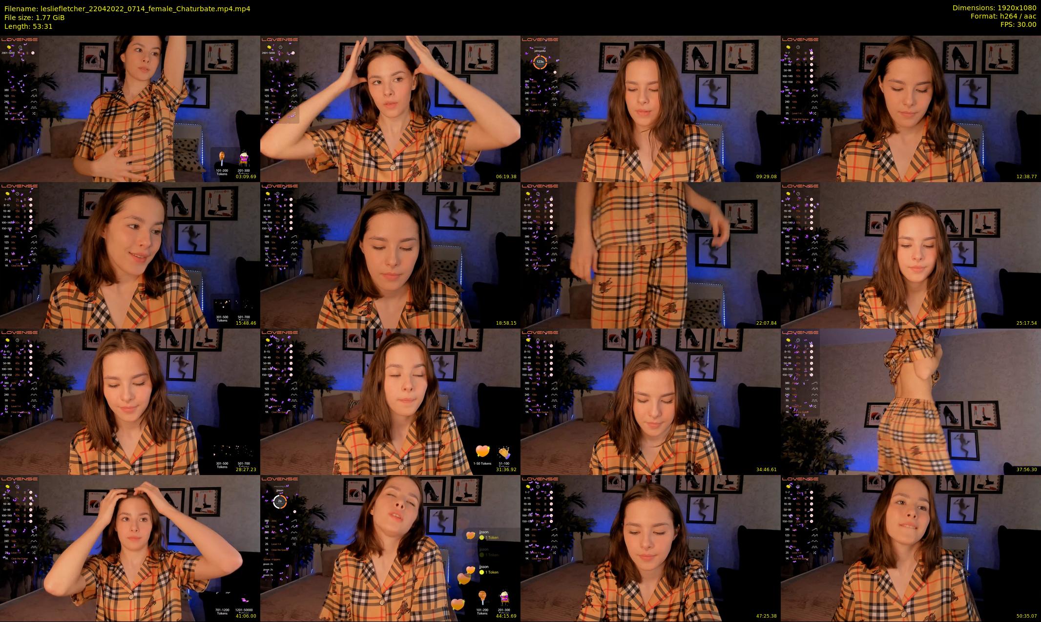 lesliefletcher — 54 minute Chaturbate couple cam show recording, 1080p, Apr 22, 2022