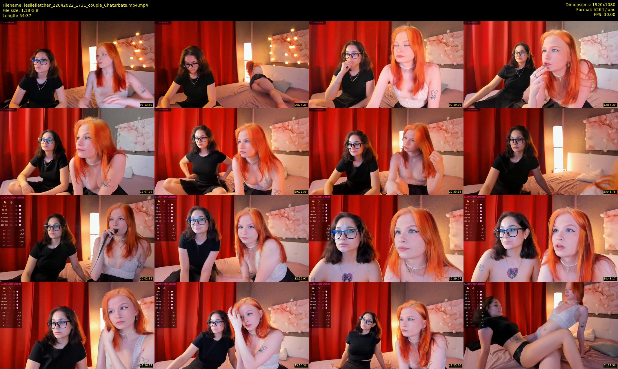 lesliefletcher — 55 minute Chaturbate couple cam show recording, 1080p, Apr 22, 2022