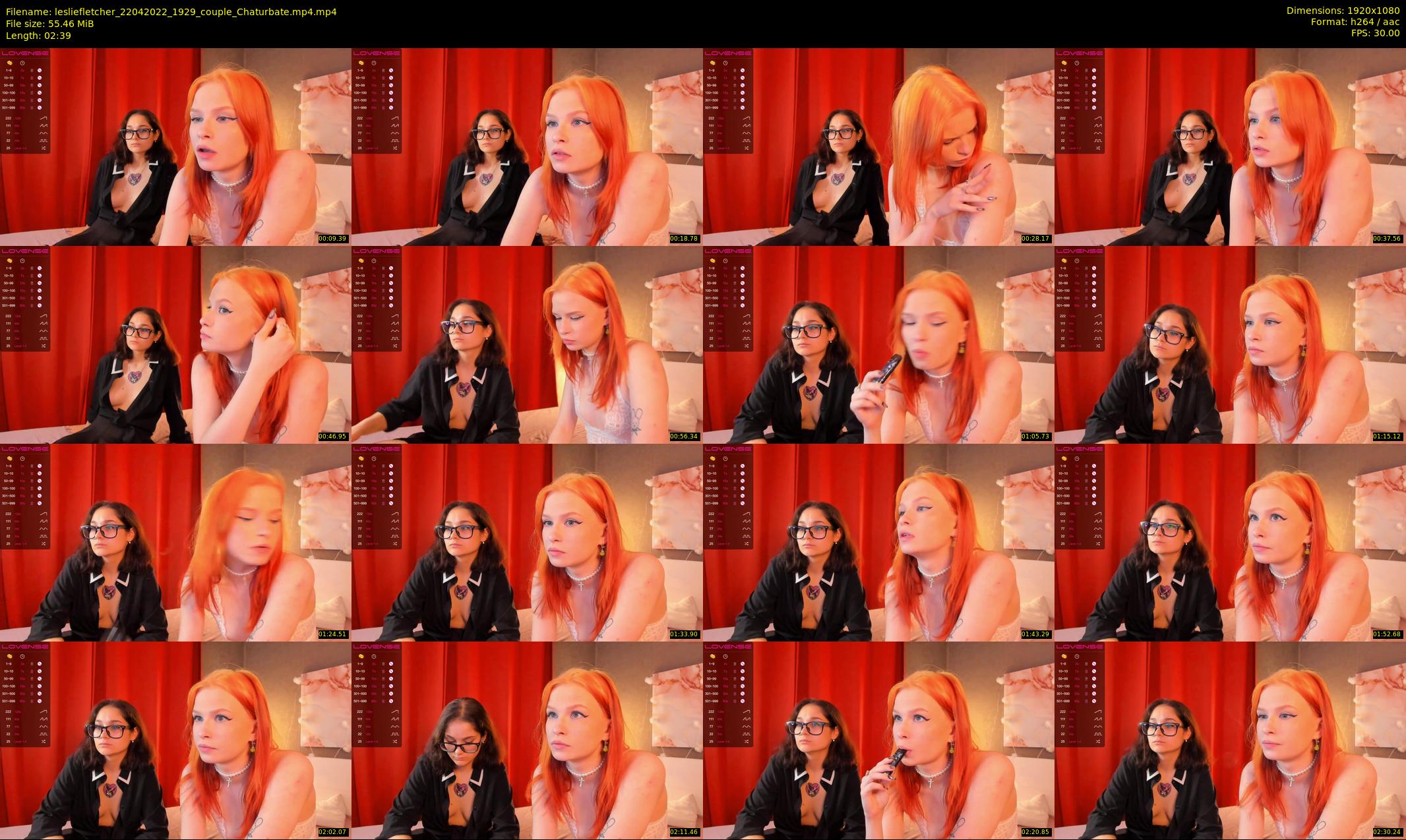 lesliefletcher — 3 minute Chaturbate couple cam show recording, 1080p, Apr 22, 2022