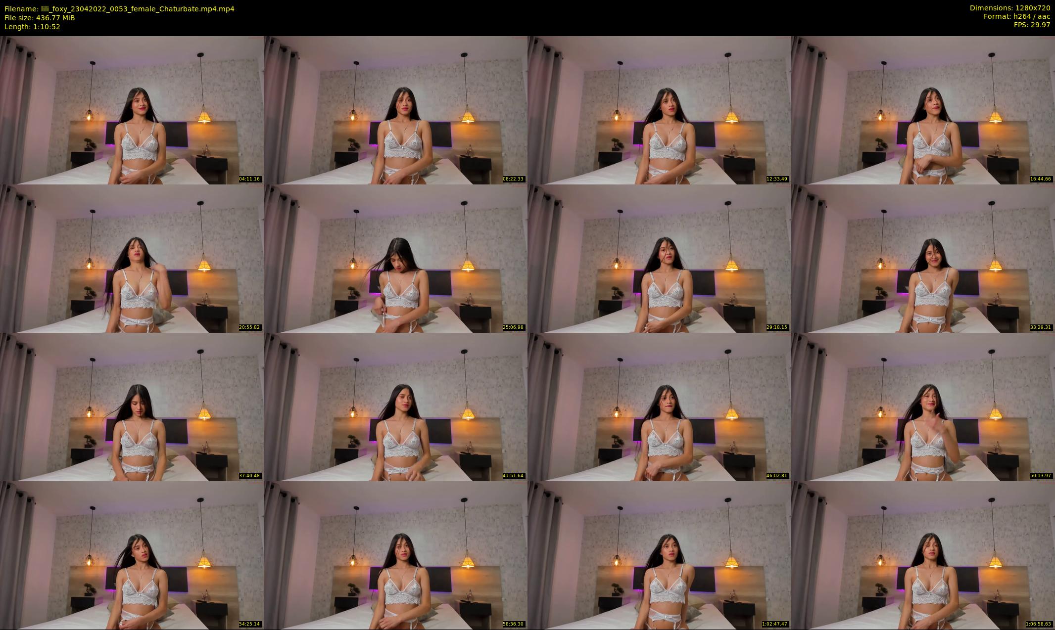 lili_foxy — 71 minute Chaturbate female cam show recording, 720p, Apr 23, 2022