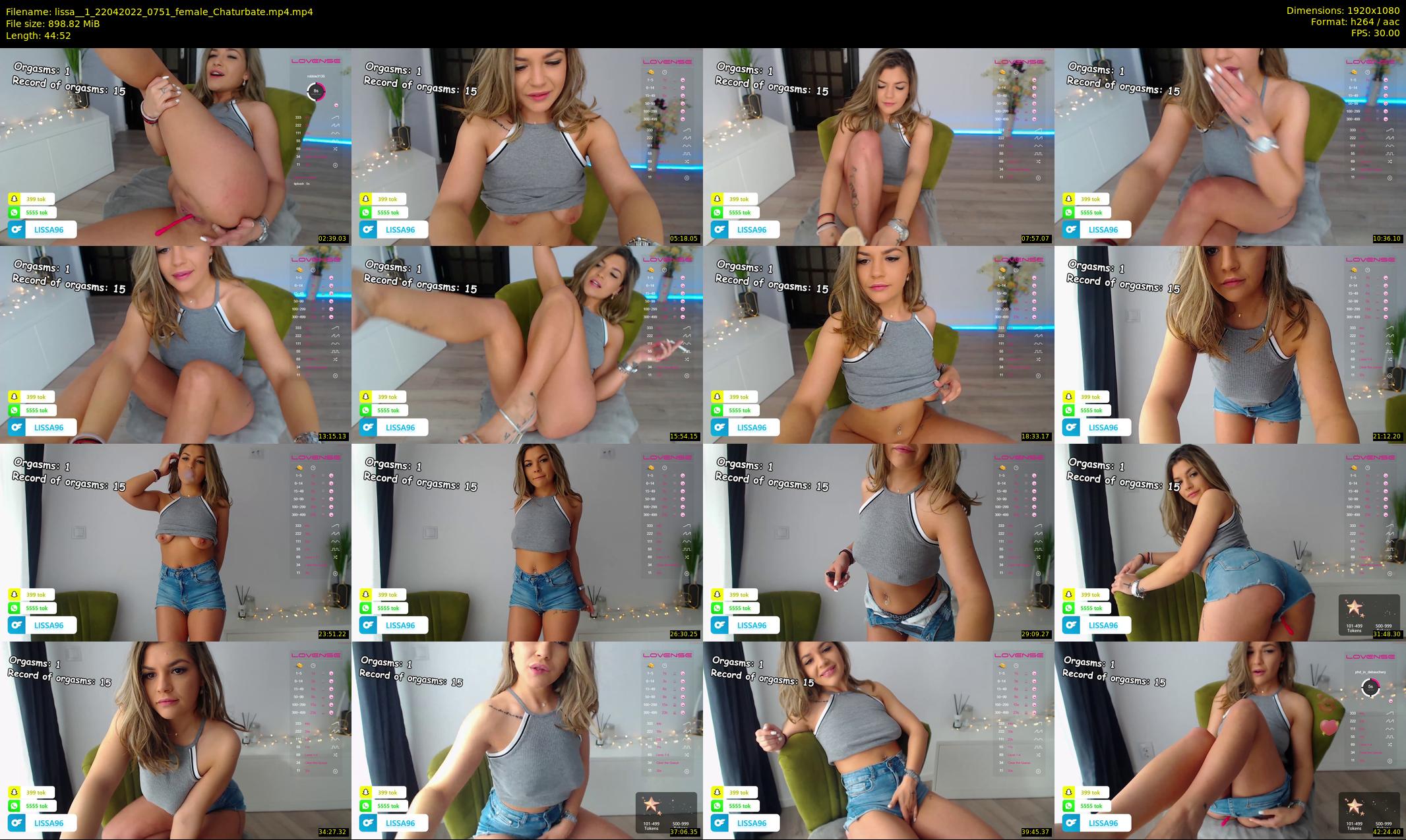 lissa__1 — 45 minute Chaturbate female cam show recording, 1080p, Apr 22, 2022