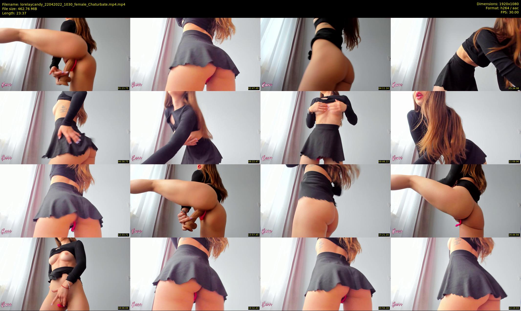 lorelaycandy — 24 minute Chaturbate female cam show recording, 1080p, Apr 22, 2022