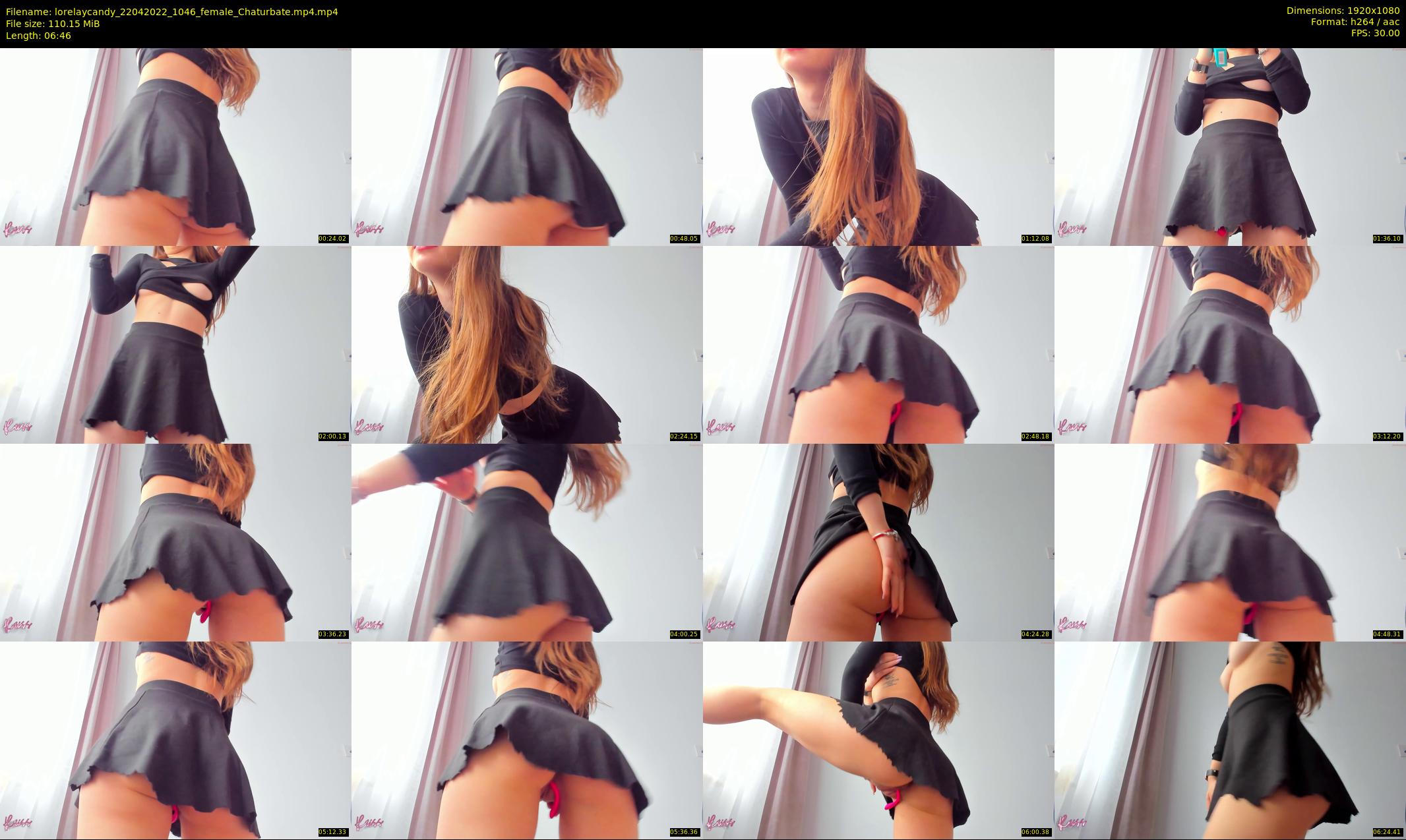 lorelaycandy — 7 minute Chaturbate female cam show recording, 1080p, Apr 22, 2022