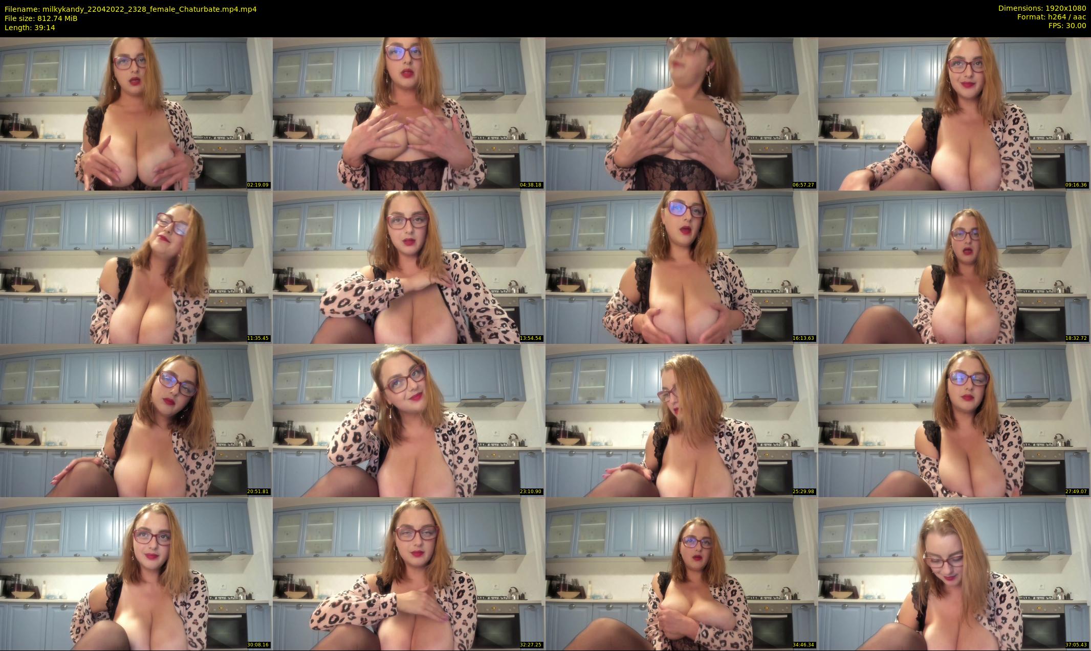 milkykandy — 40 minute Chaturbate female cam show recording, 1080p, Apr 22, 2022