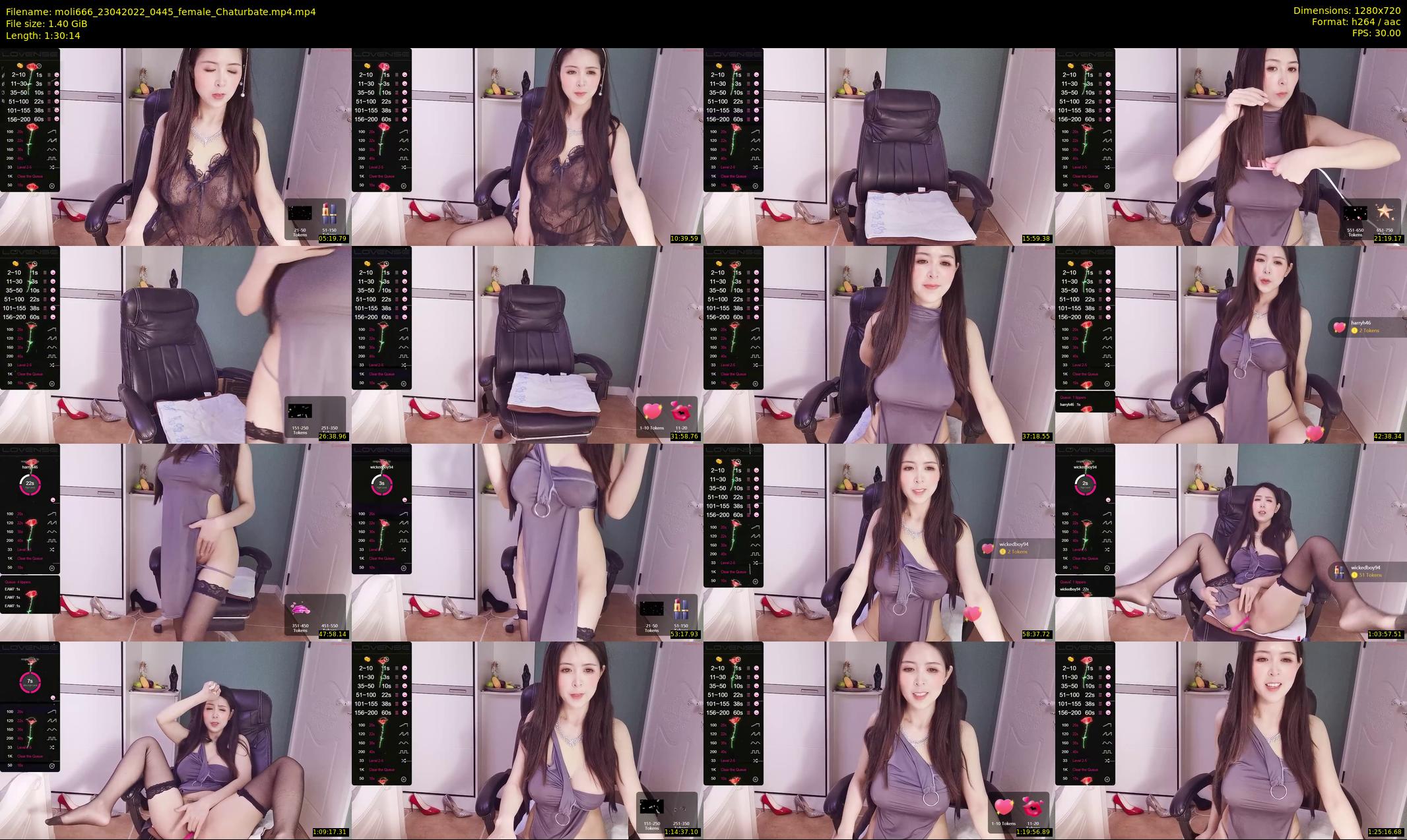 moli666 — 91 minute Chaturbate female cam show recording, 720p, Apr 23, 2022