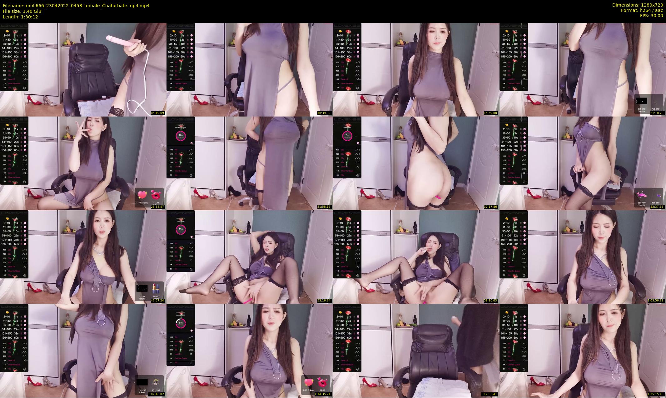 moli666 — 91 minute Chaturbate female cam show recording, 720p, Apr 23, 2022