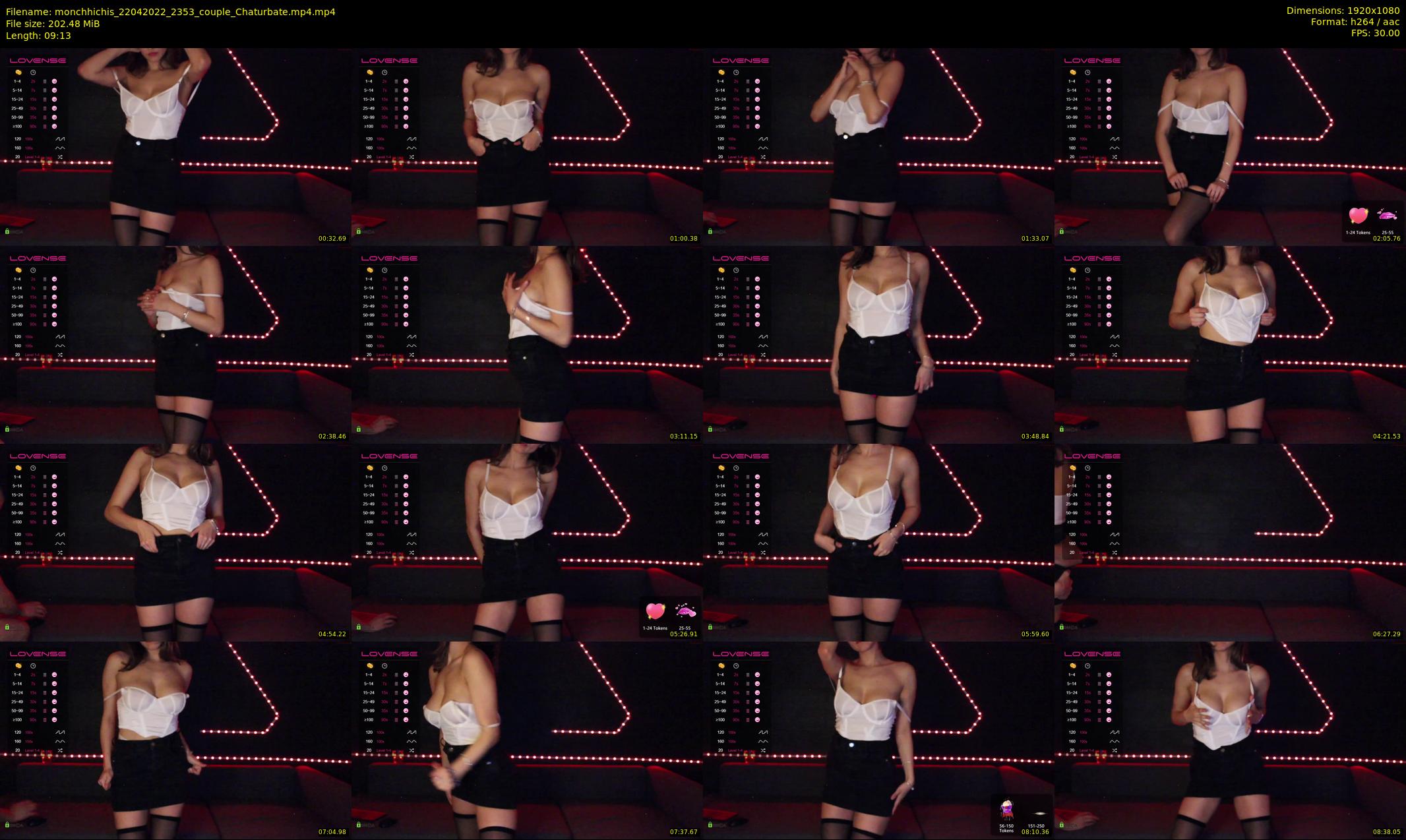 monchhichis — 10 minute Chaturbate couple cam show recording, 1080p, Apr 22, 2022