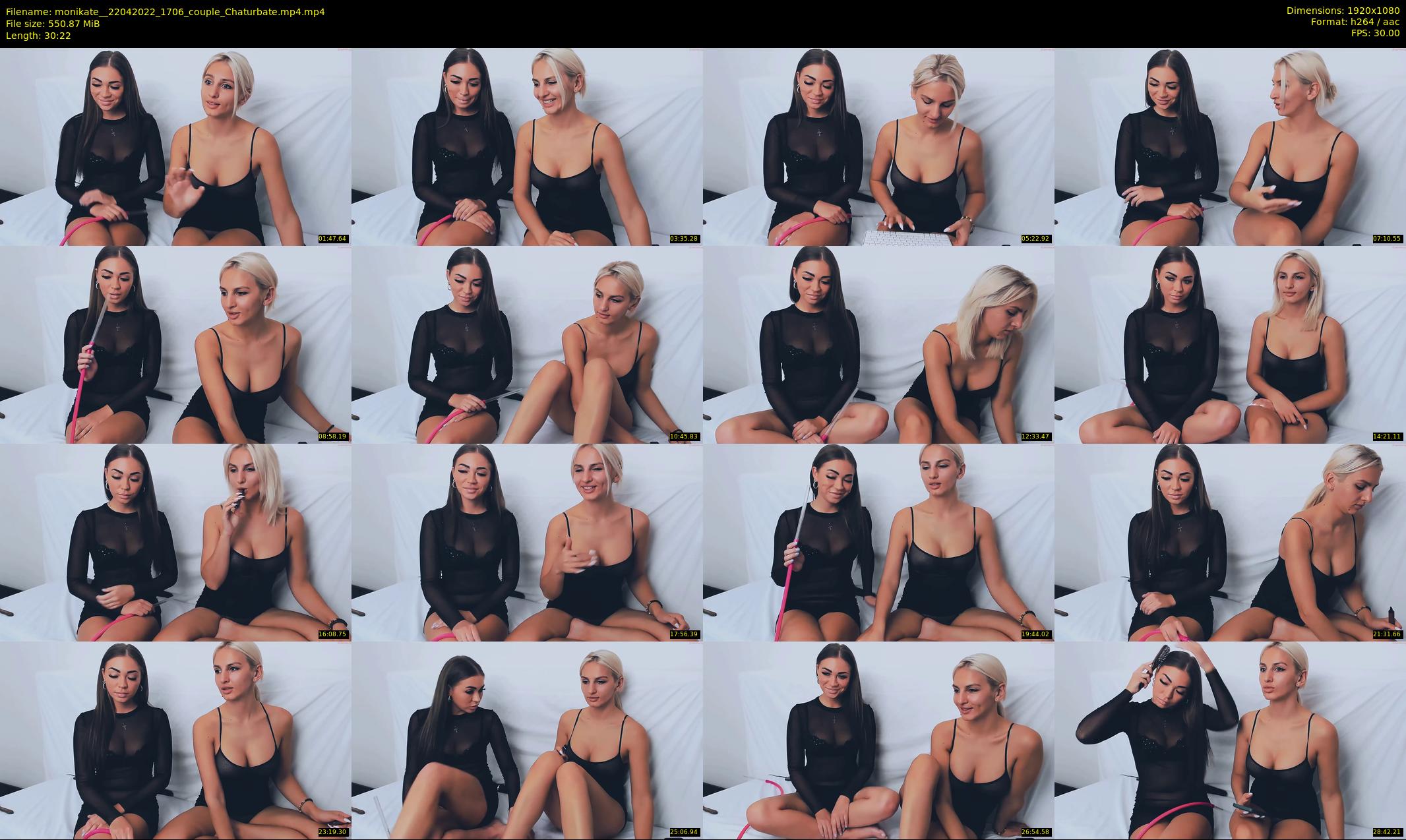 monikate_ — 31 minute Chaturbate couple cam show recording, 1080p, Apr 22, 2022