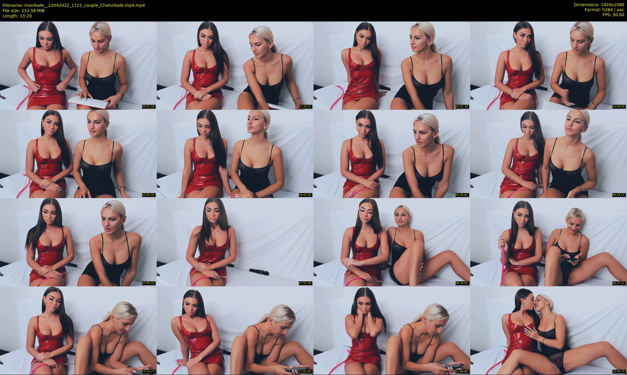 monikate_ — 14 minute Chaturbate couple cam show recording, 1080p, Apr 22, 2022