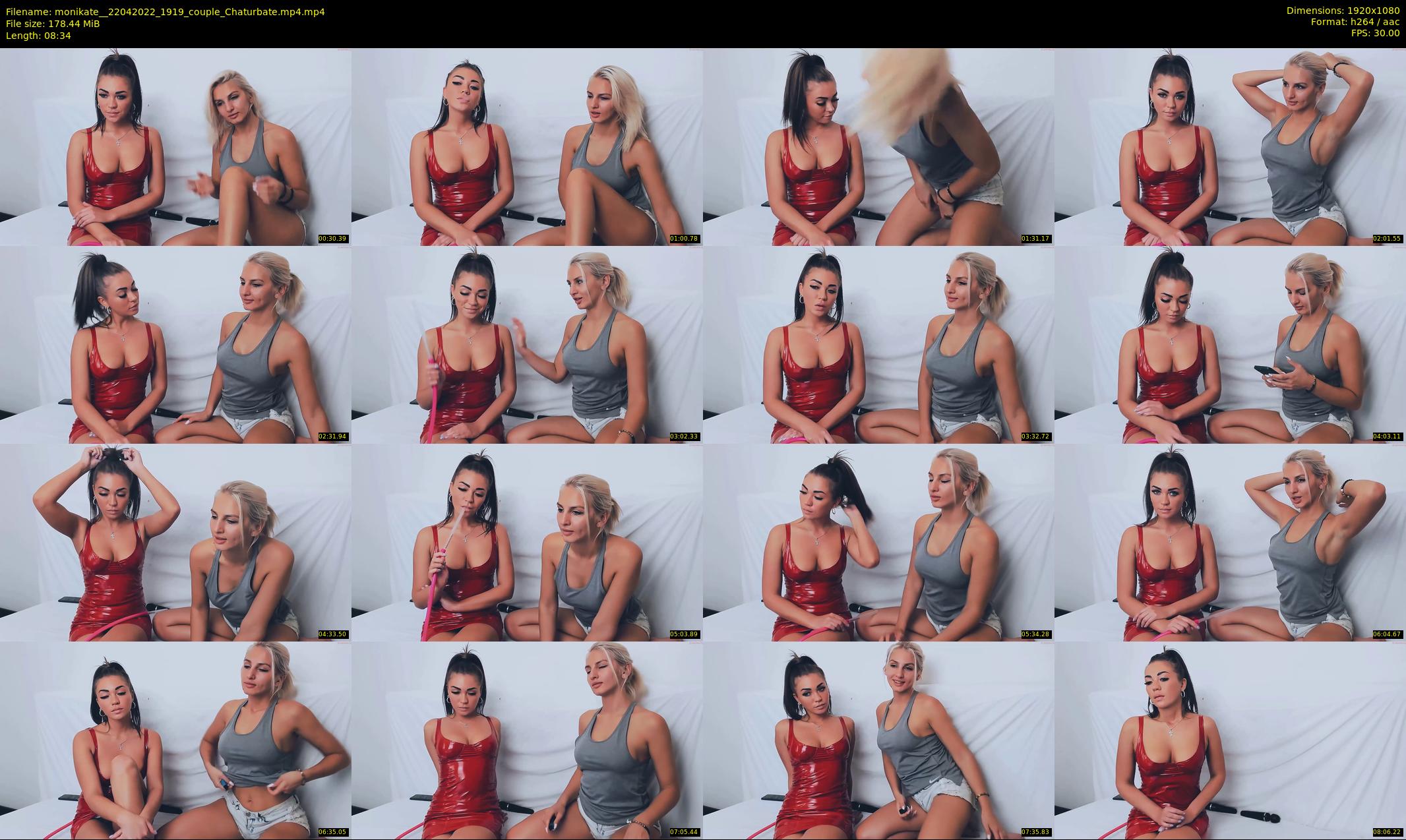 monikate_ — 9 minute Chaturbate couple cam show recording, 1080p, Apr 22, 2022