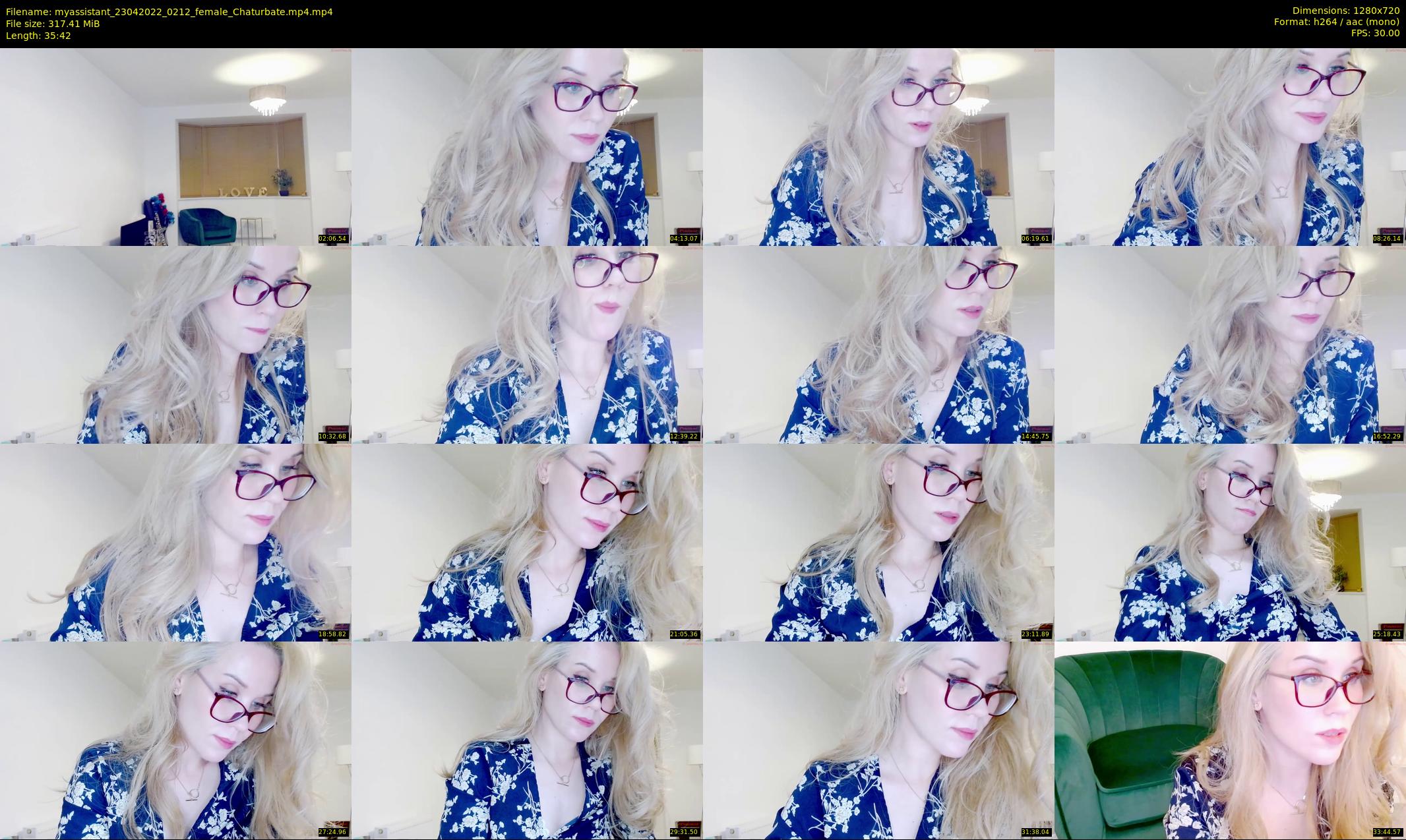 myassistant — 36 minute Chaturbate female cam show recording, 720p, Apr 23, 2022